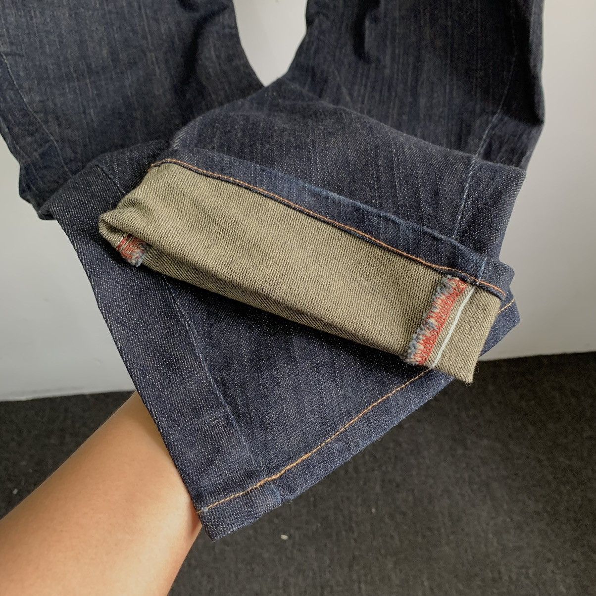 Edwin Edwin Flare TRASHED Denim Jeans Mix10 Size US 30 / EU 46 - 6 Thumbnail