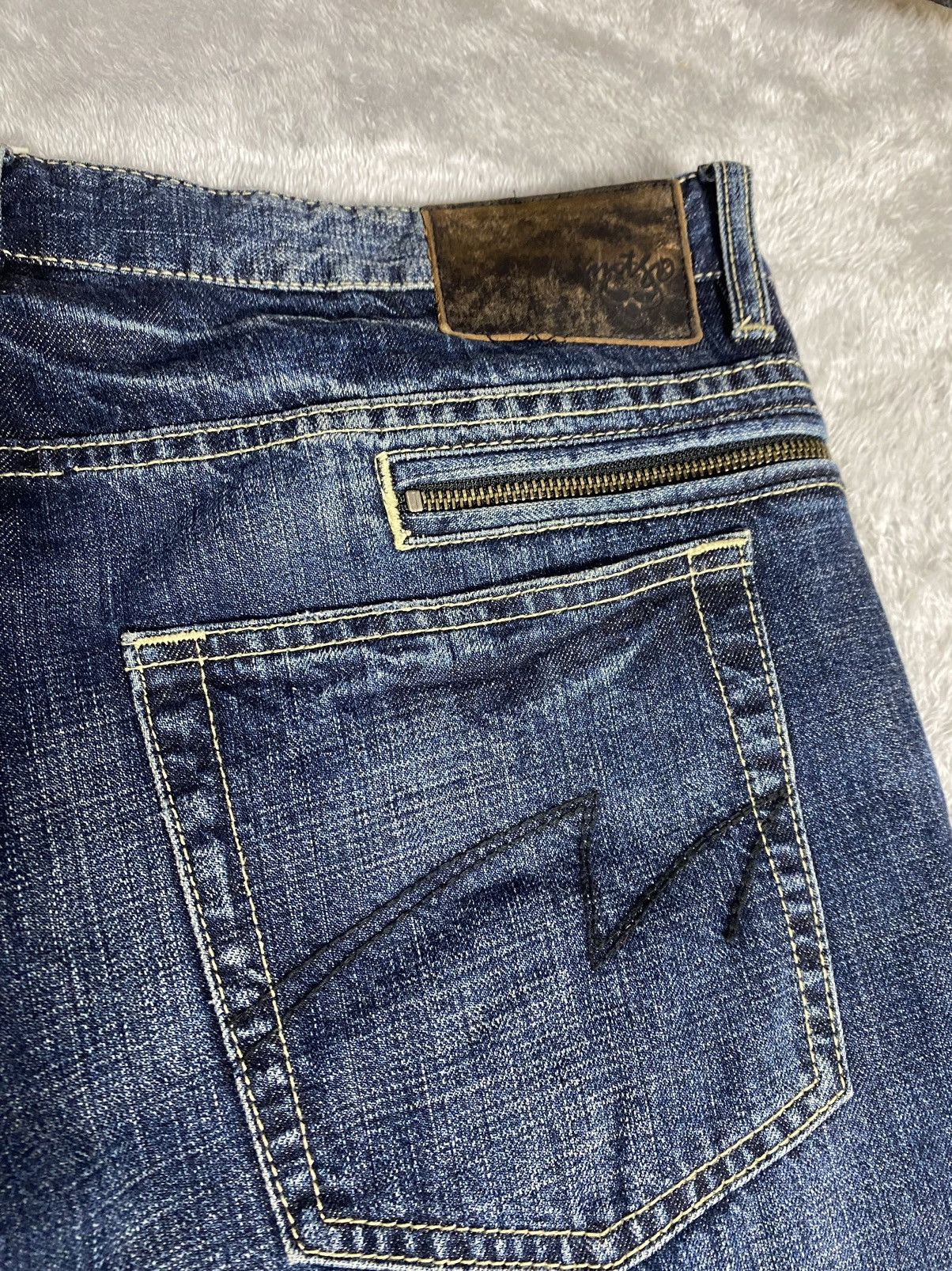 Montage Montage Distressed Denim Jeans. S0217 Size US 36 / EU 52 - 15 Thumbnail