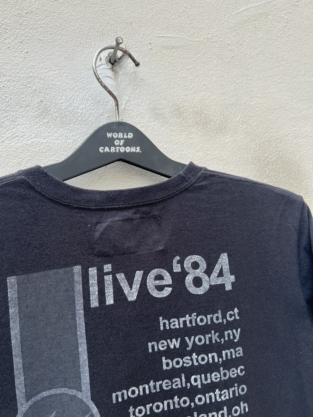 Fragment Design × PEEL&LIFT Peel & Lift X Fragment Design Distress Black Tour t shirt Size US S / EU 44-46 / 1 - 14 Thumbnail