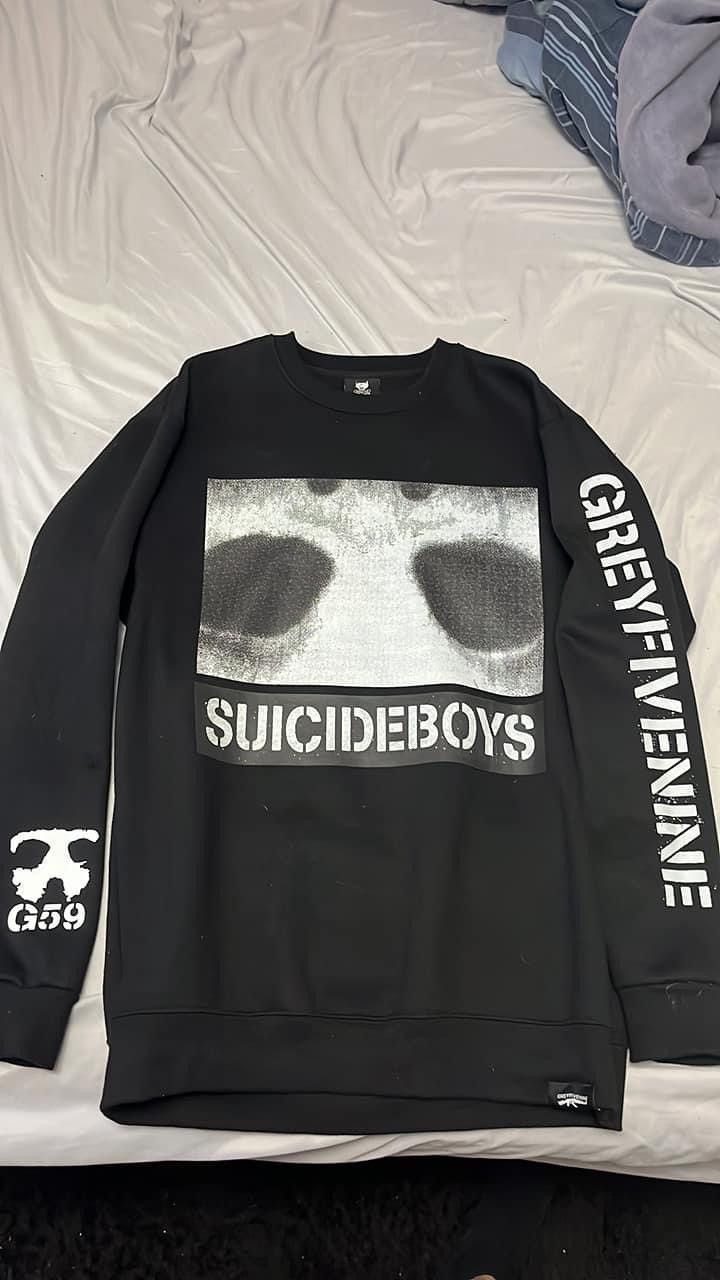 $uicideboy$ X G59 outlet HALLOWEEN JASON CREWNECK