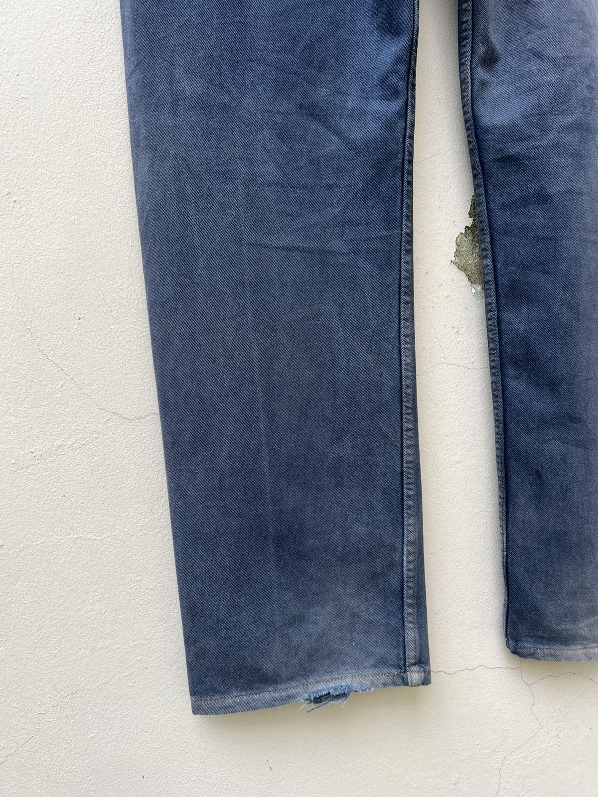 Levi's Vintage 1998 Levi’s 501 Made in Usa Sun Faded Denim Jeans Size US 37 - 17 Thumbnail