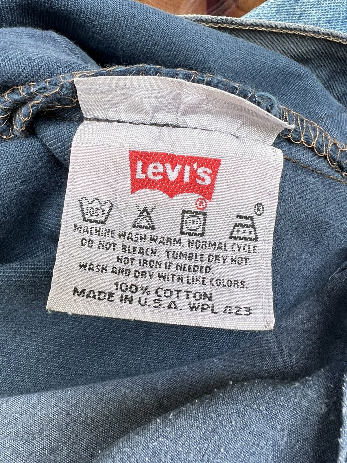 Levi's Vintage 1998 Levi’s 501 Made in Usa Sun Faded Denim Jeans Size US 37 - 23 Thumbnail