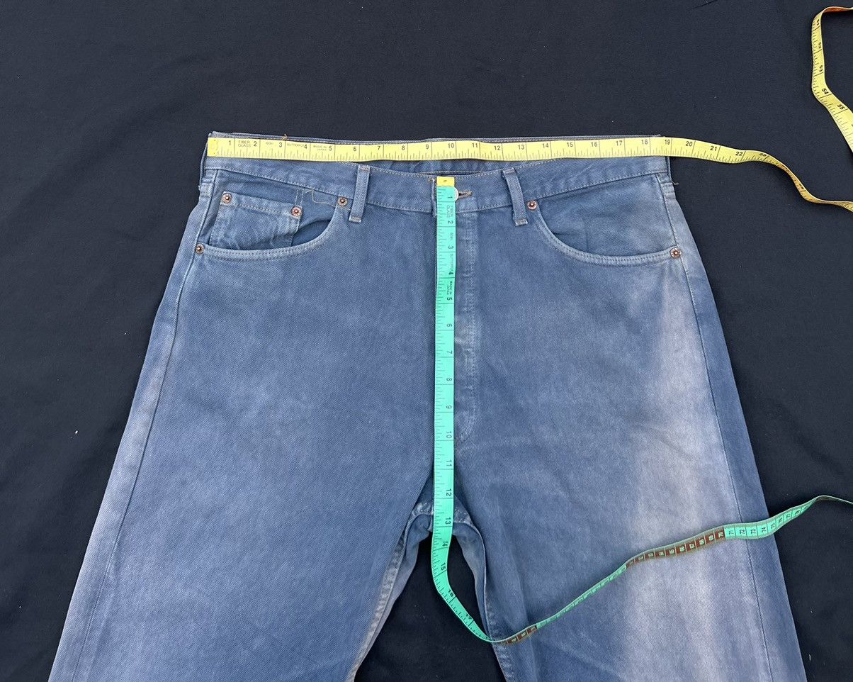 Levi's Vintage 1998 Levi’s 501 Made in Usa Sun Faded Denim Jeans Size US 37 - 2 Thumbnail