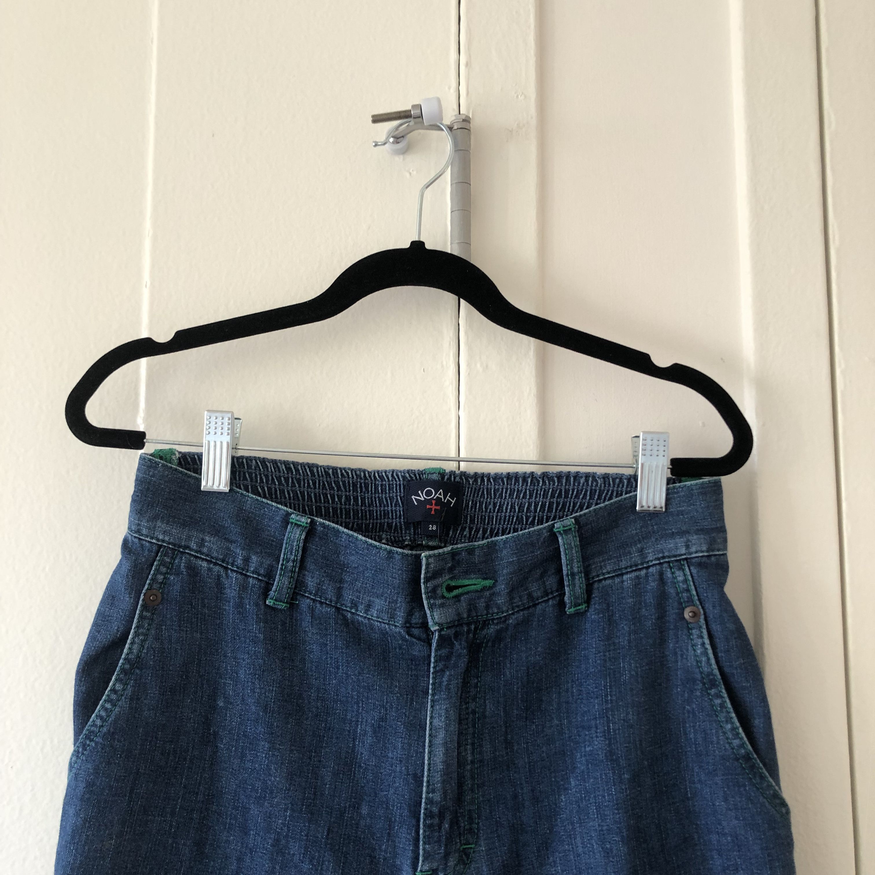 Noah Noah Denim Trousers Size US 28 / EU 44 - 2 Thumbnail