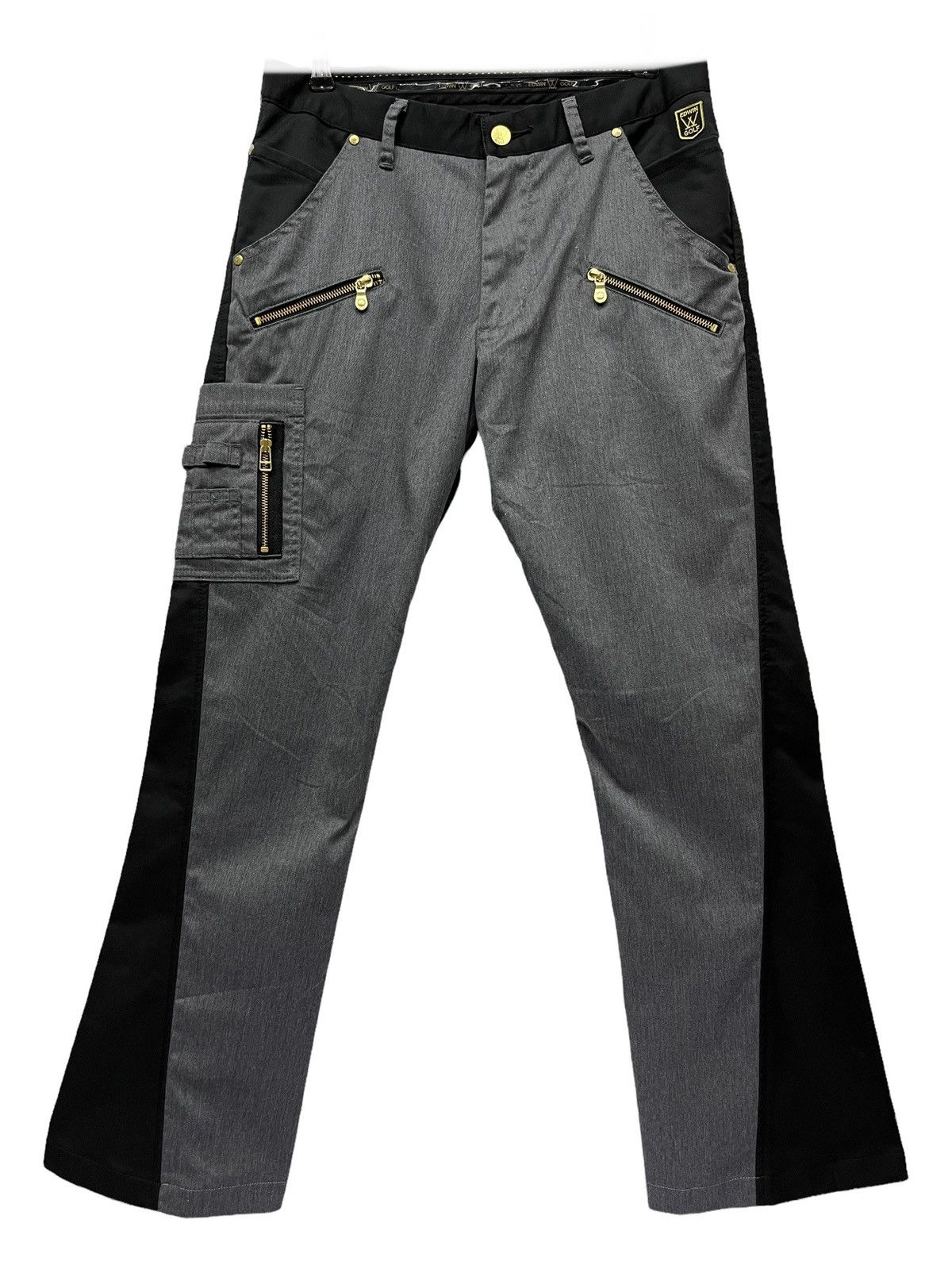 Edwin FIRE🔥Hybrid Tactical Pocket Punk Zipper Poly-Cotton Flare Size US 30 / EU 46 - 5 Thumbnail