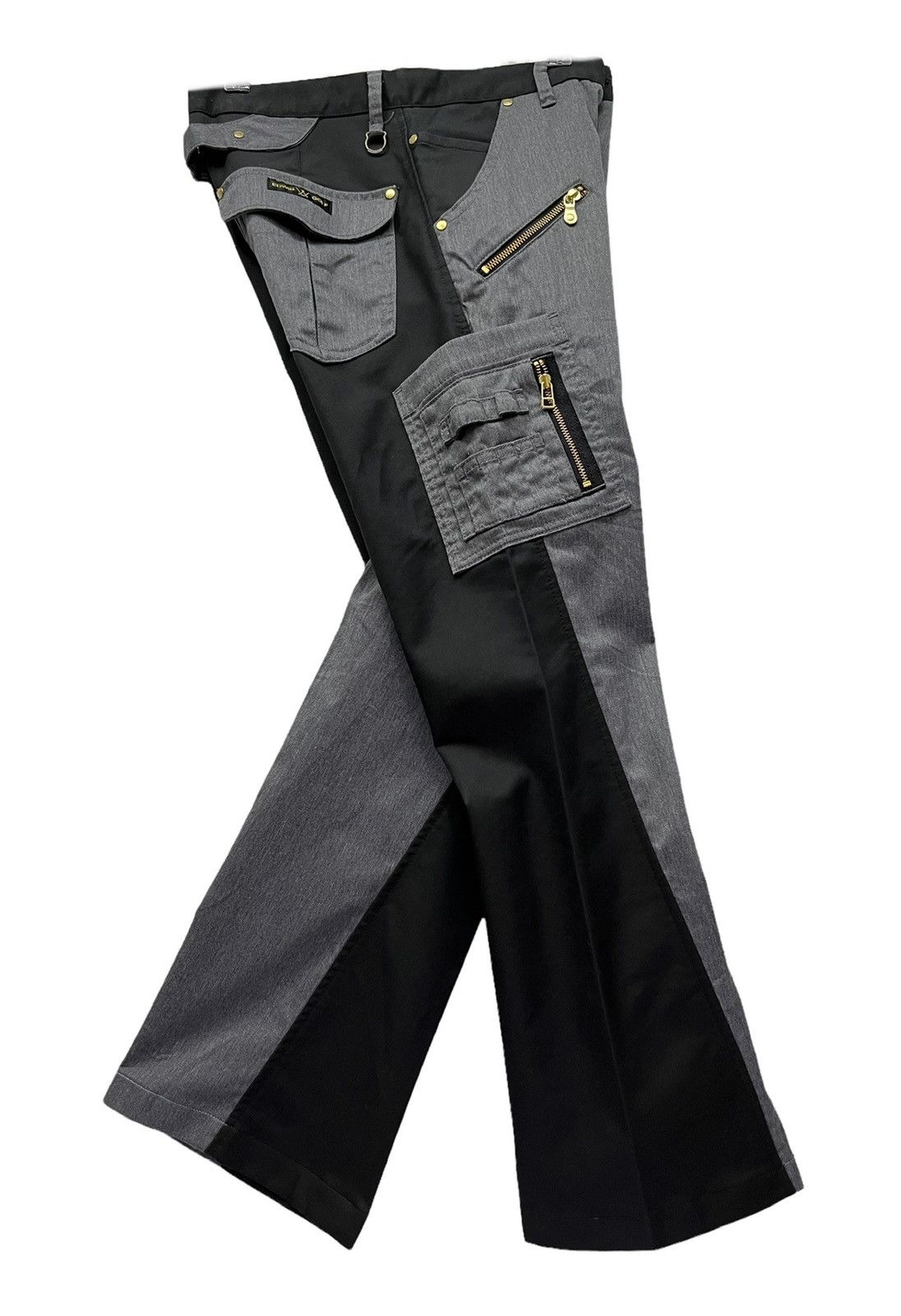 Edwin FIRE🔥Hybrid Tactical Pocket Punk Zipper Poly-Cotton Flare Size US 30 / EU 46 - 3 Thumbnail