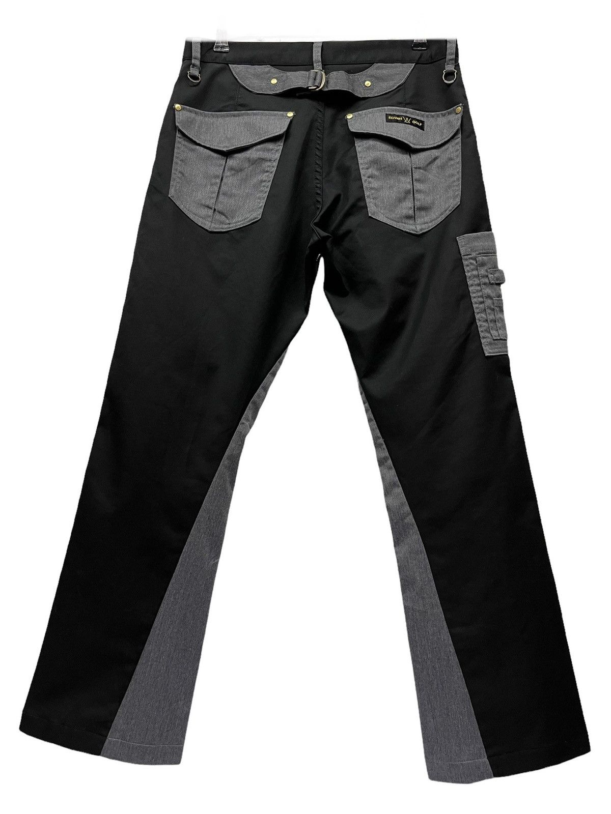Edwin FIRE🔥Hybrid Tactical Pocket Punk Zipper Poly-Cotton Flare Size US 30 / EU 46 - 13 Thumbnail