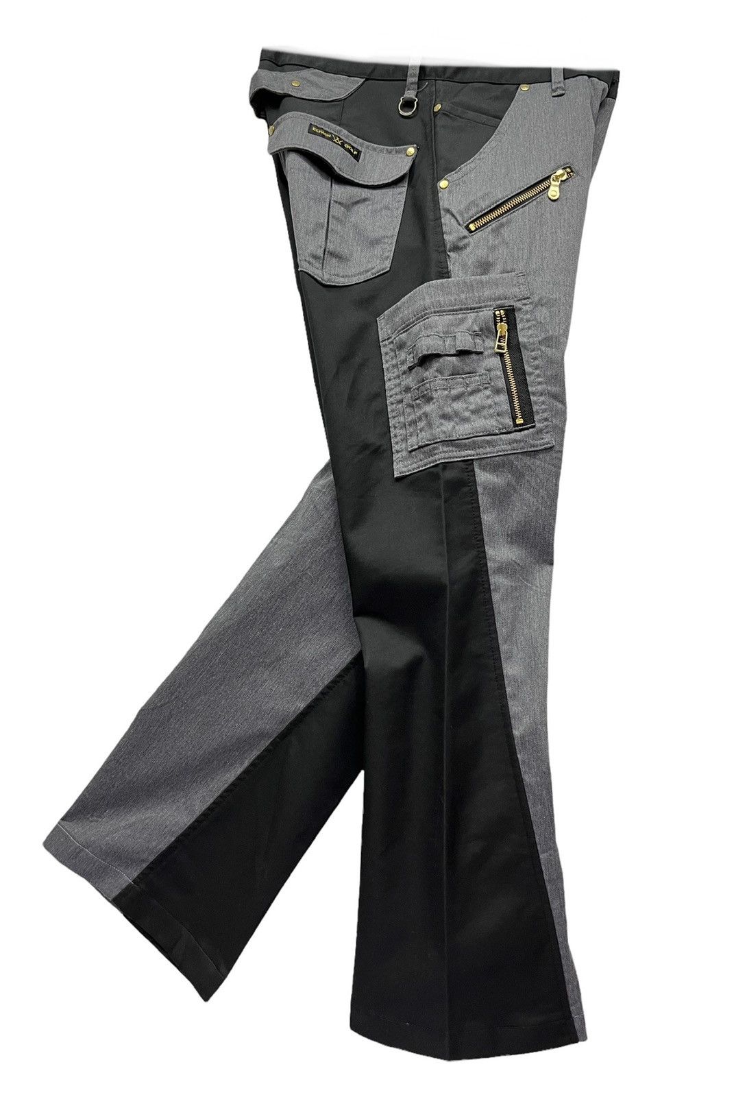 Edwin FIRE🔥Hybrid Tactical Pocket Punk Zipper Poly-Cotton Flare Size US 30 / EU 46 - 2 Thumbnail