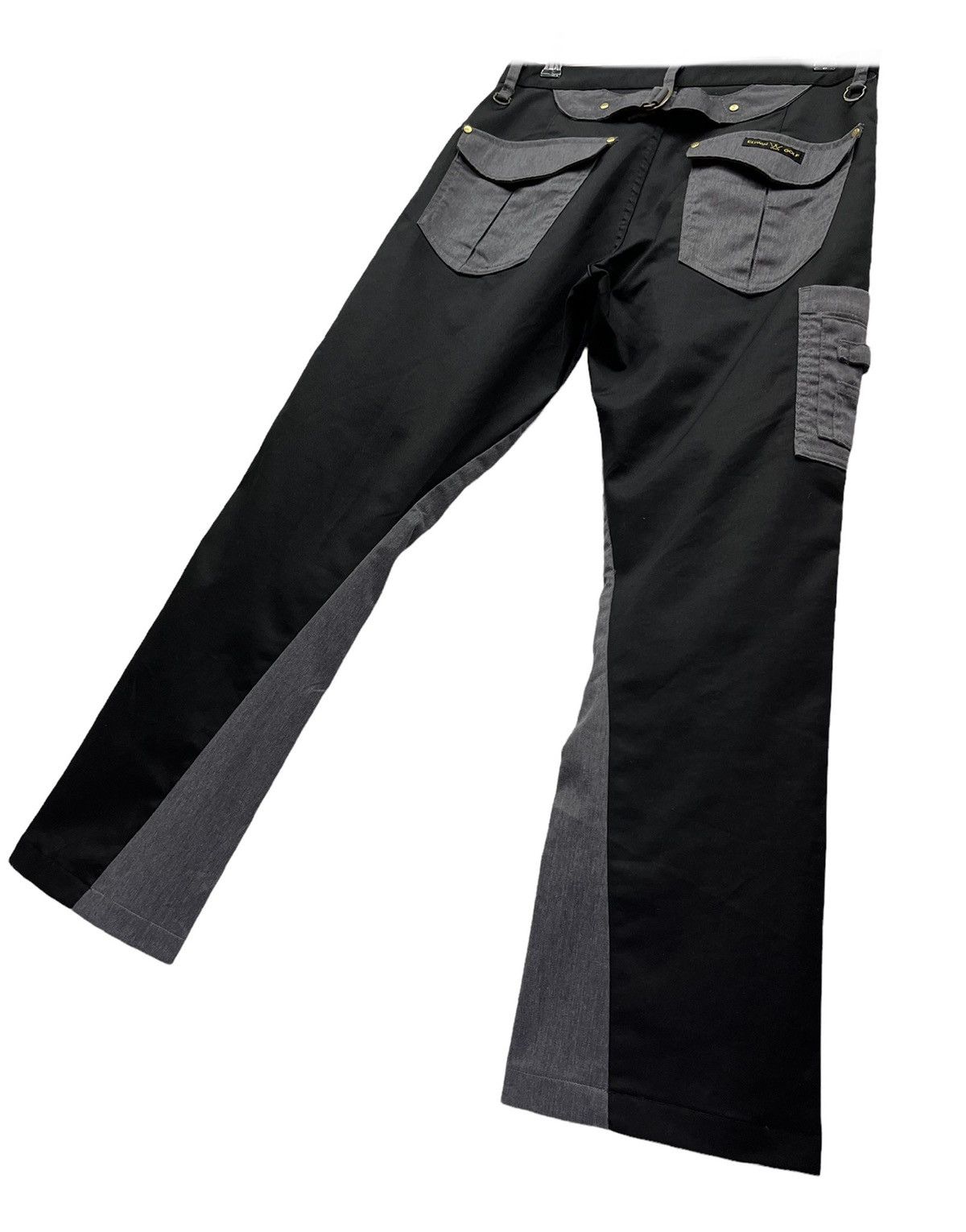Edwin FIRE🔥Hybrid Tactical Pocket Punk Zipper Poly-Cotton Flare Size US 30 / EU 46 - 10 Thumbnail