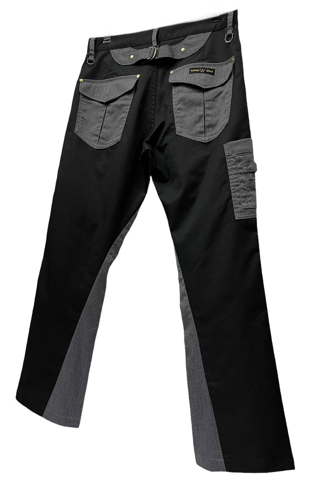 Edwin FIRE🔥Hybrid Tactical Pocket Punk Zipper Poly-Cotton Flare Size US 30 / EU 46 - 12 Thumbnail