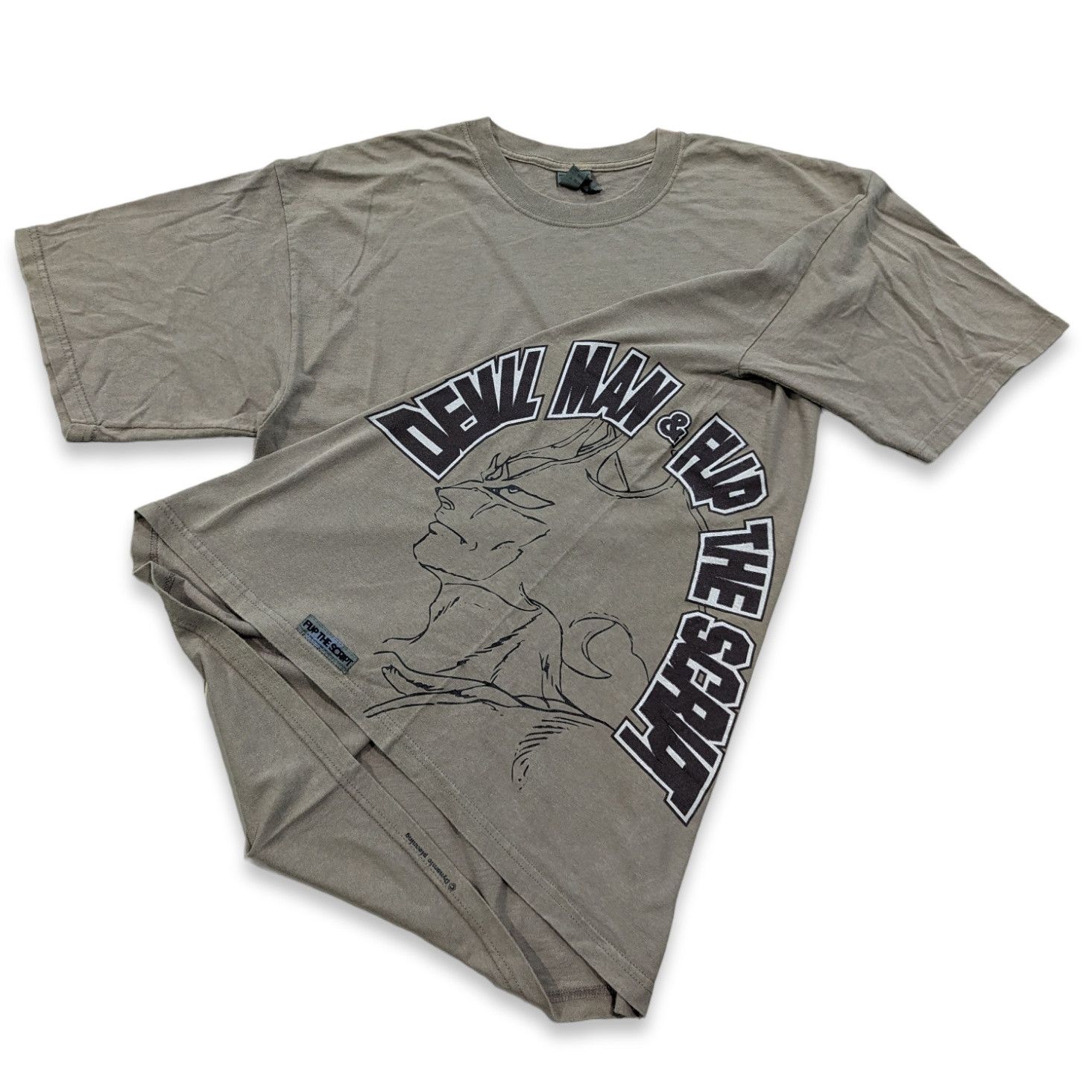 Anime × Japanese Brand DEVILMAN X Flip the script tshirt streetwear japanese brand Size US XL / EU 56 / 4 - 1 Thumbnail