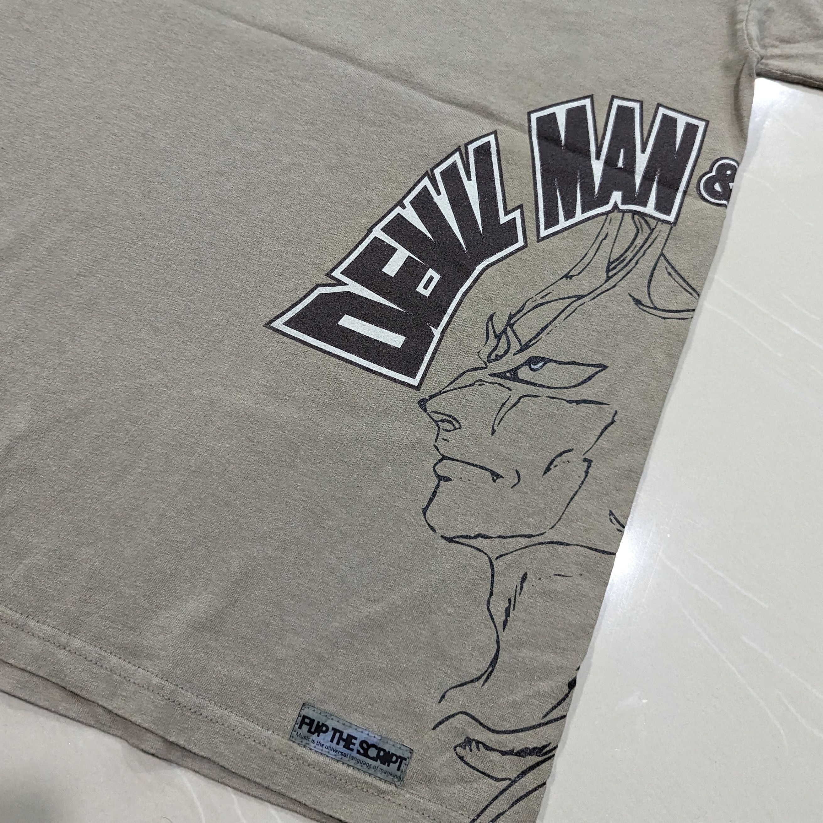 Anime × Japanese Brand DEVILMAN X Flip the script tshirt streetwear japanese brand Size US XL / EU 56 / 4 - 7 Thumbnail