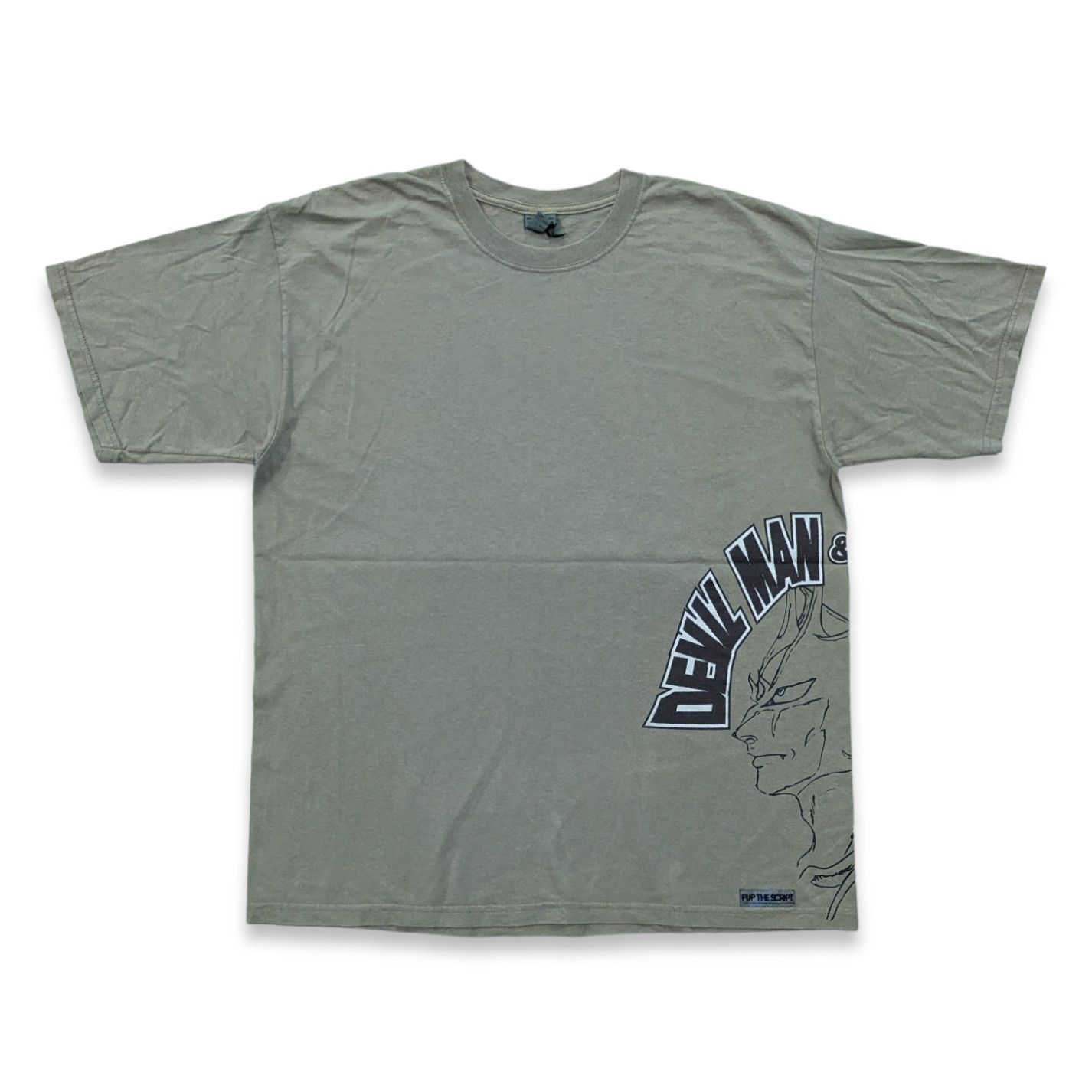Anime × Japanese Brand DEVILMAN X Flip the script tshirt streetwear japanese brand Size US XL / EU 56 / 4 - 3 Thumbnail