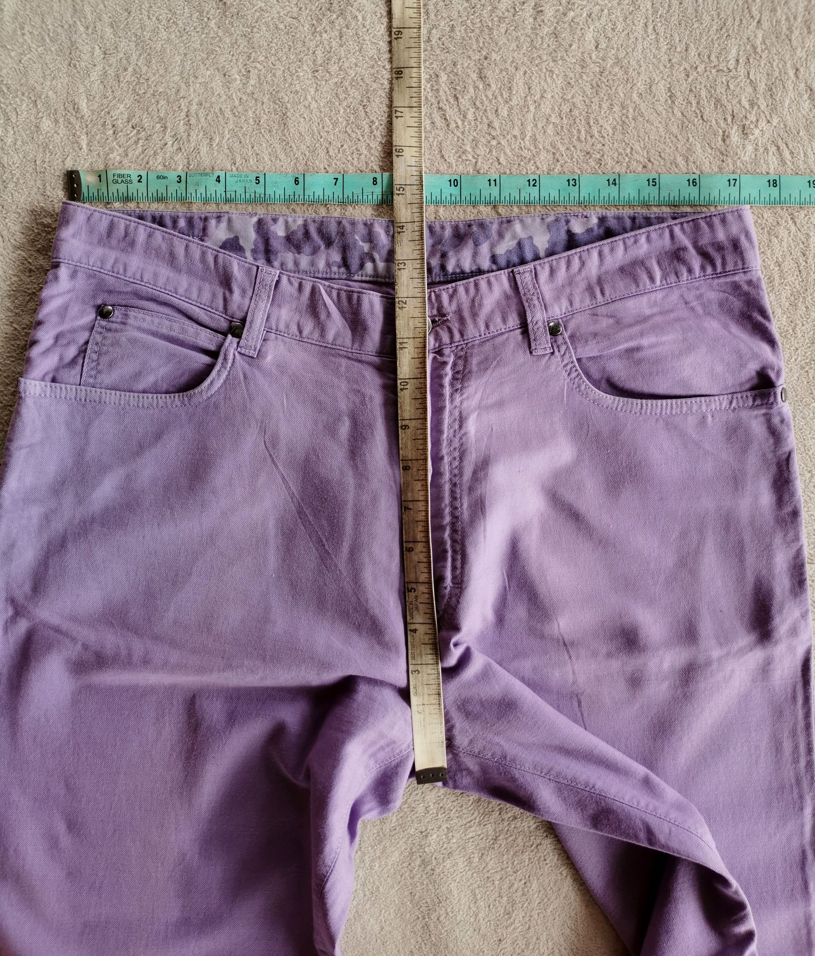 Ermenegildo Zegna Zegna Sport Purple Jeans Size US 34 / EU 50 - 8 Thumbnail