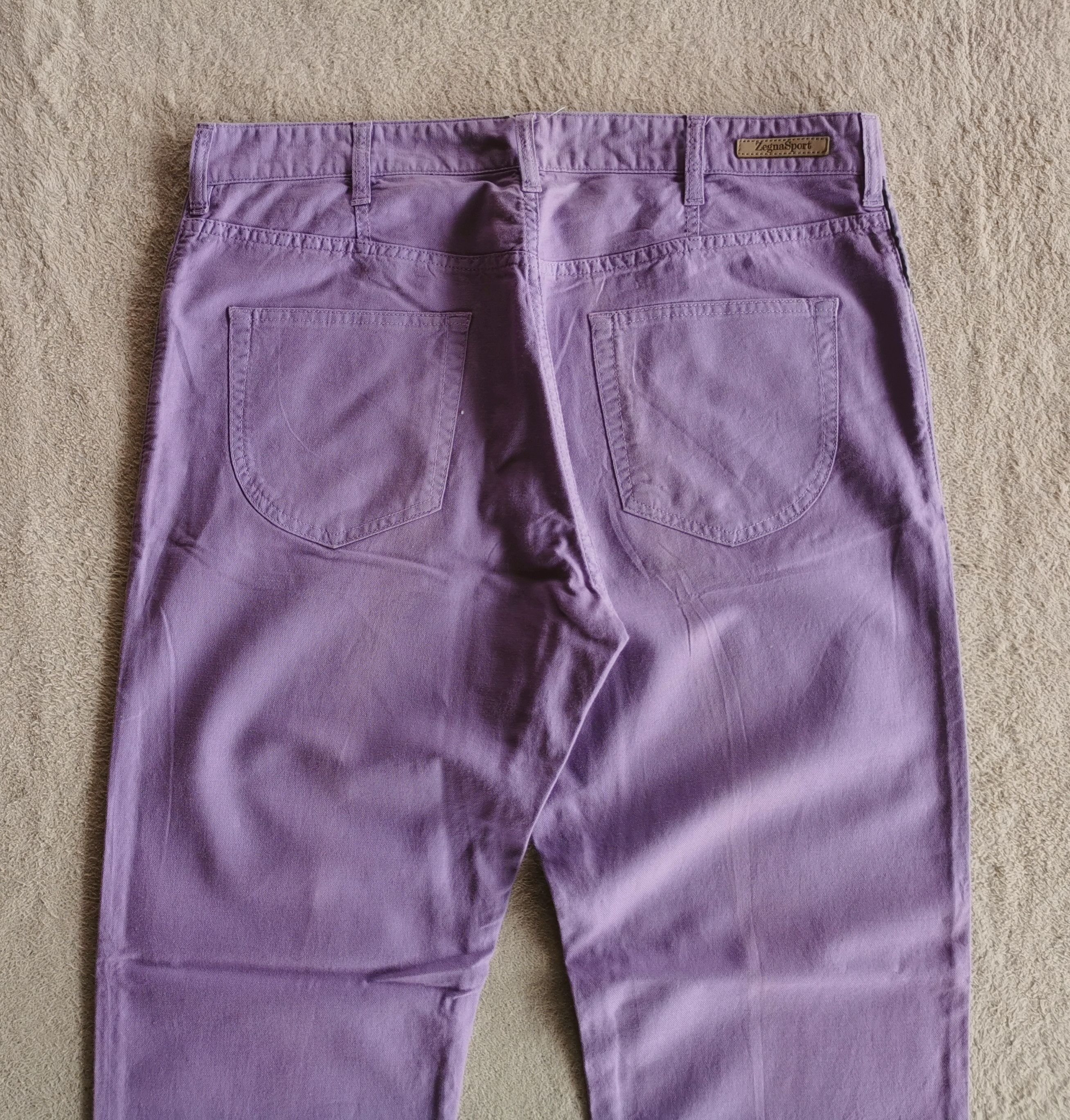 Ermenegildo Zegna Zegna Sport Purple Jeans Size US 34 / EU 50 - 6 Thumbnail