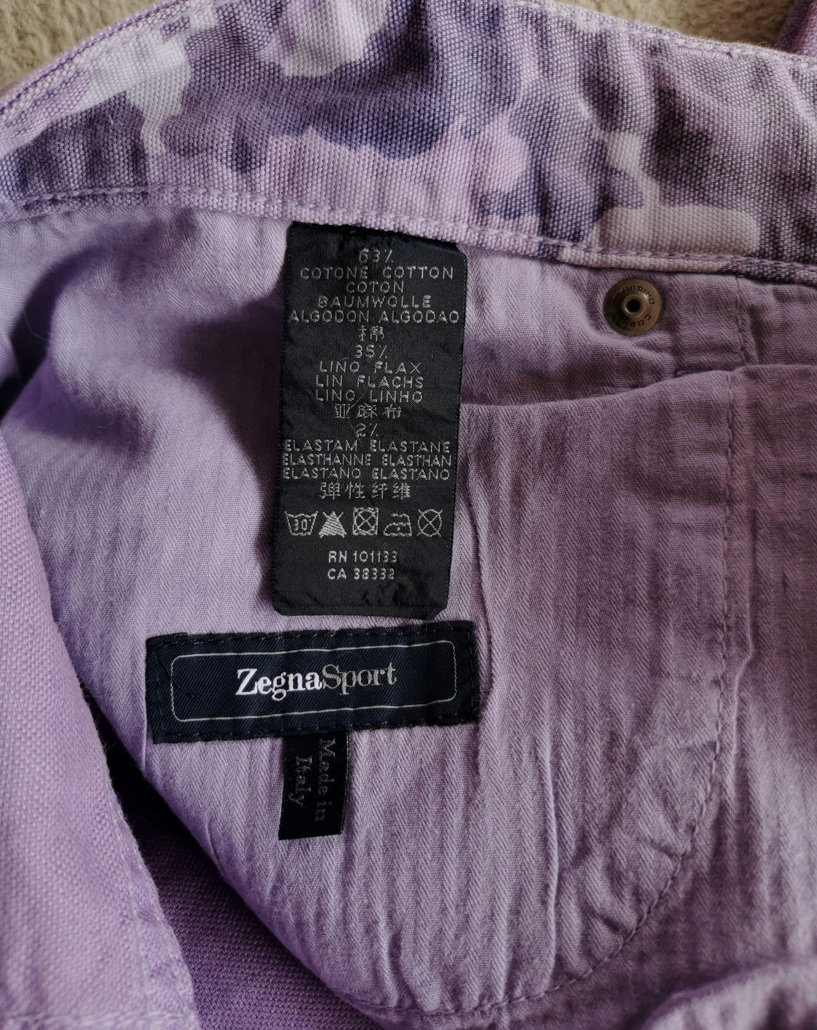 Ermenegildo Zegna Zegna Sport Purple Jeans Size US 34 / EU 50 - 7 Thumbnail