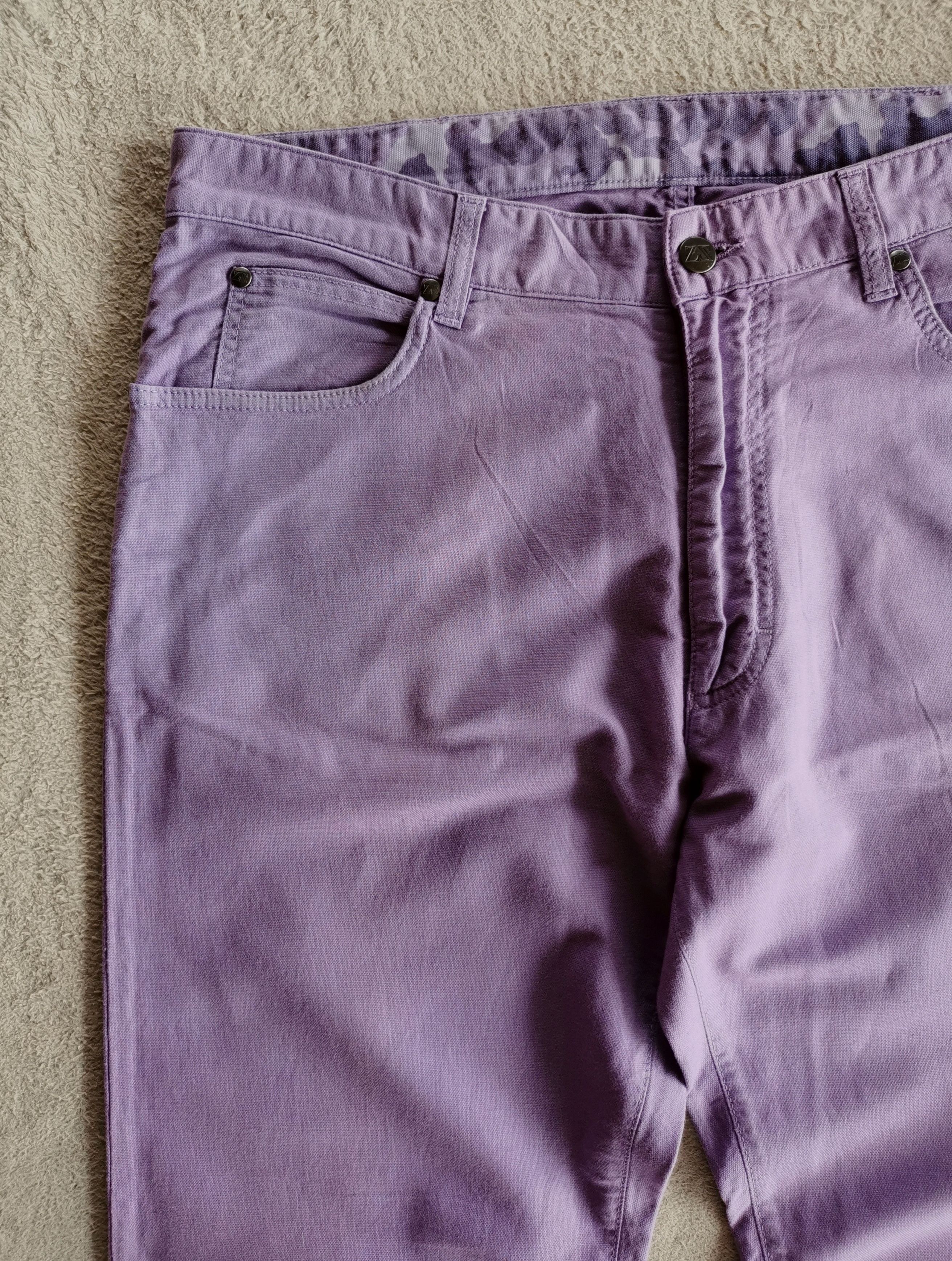Ermenegildo Zegna Zegna Sport Purple Jeans Size US 34 / EU 50 - 4 Thumbnail