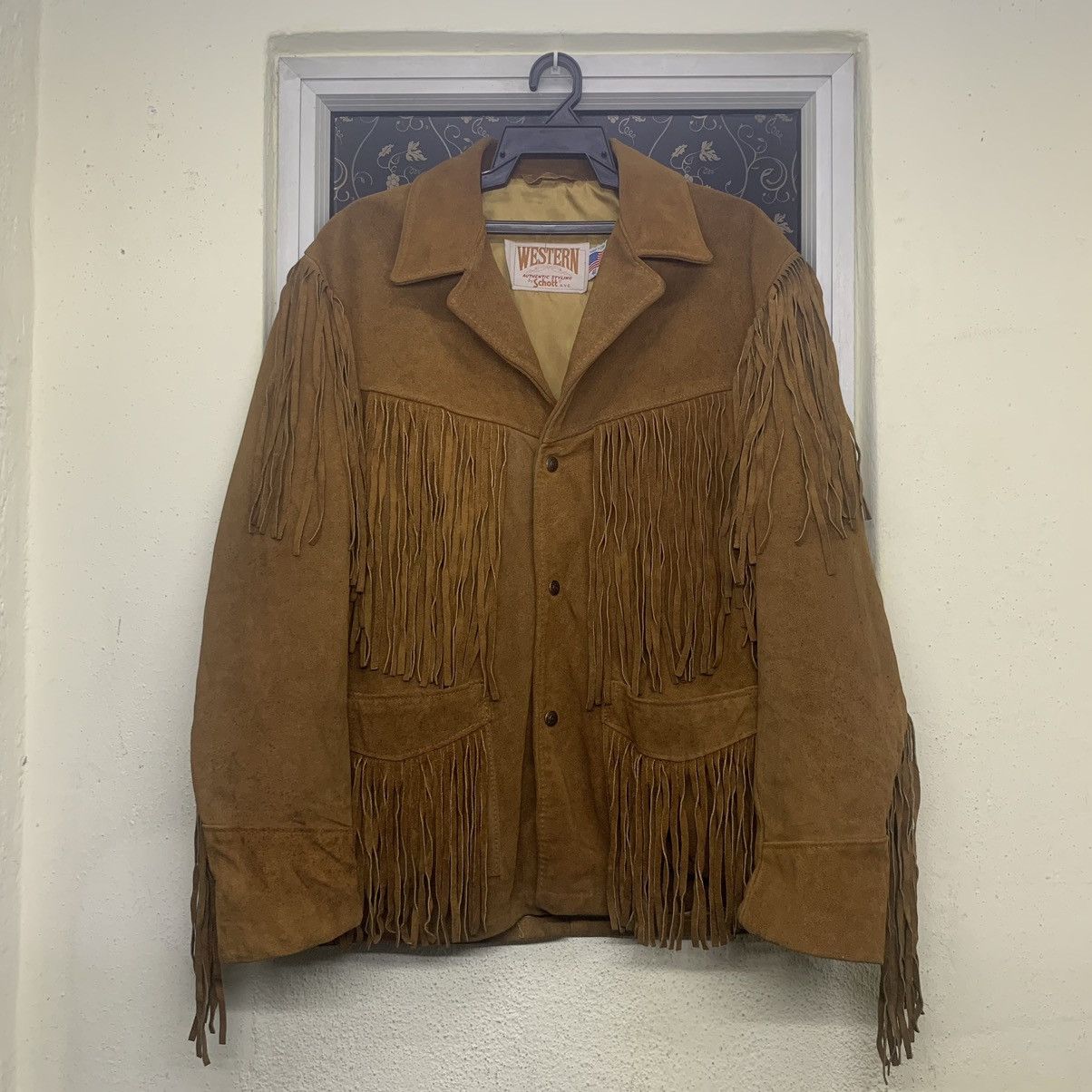 Schott Steals🔥🔥 Vintage Schott Western Leather Jacket Size US L / EU 52-54 / 3 - 1 Thumbnail