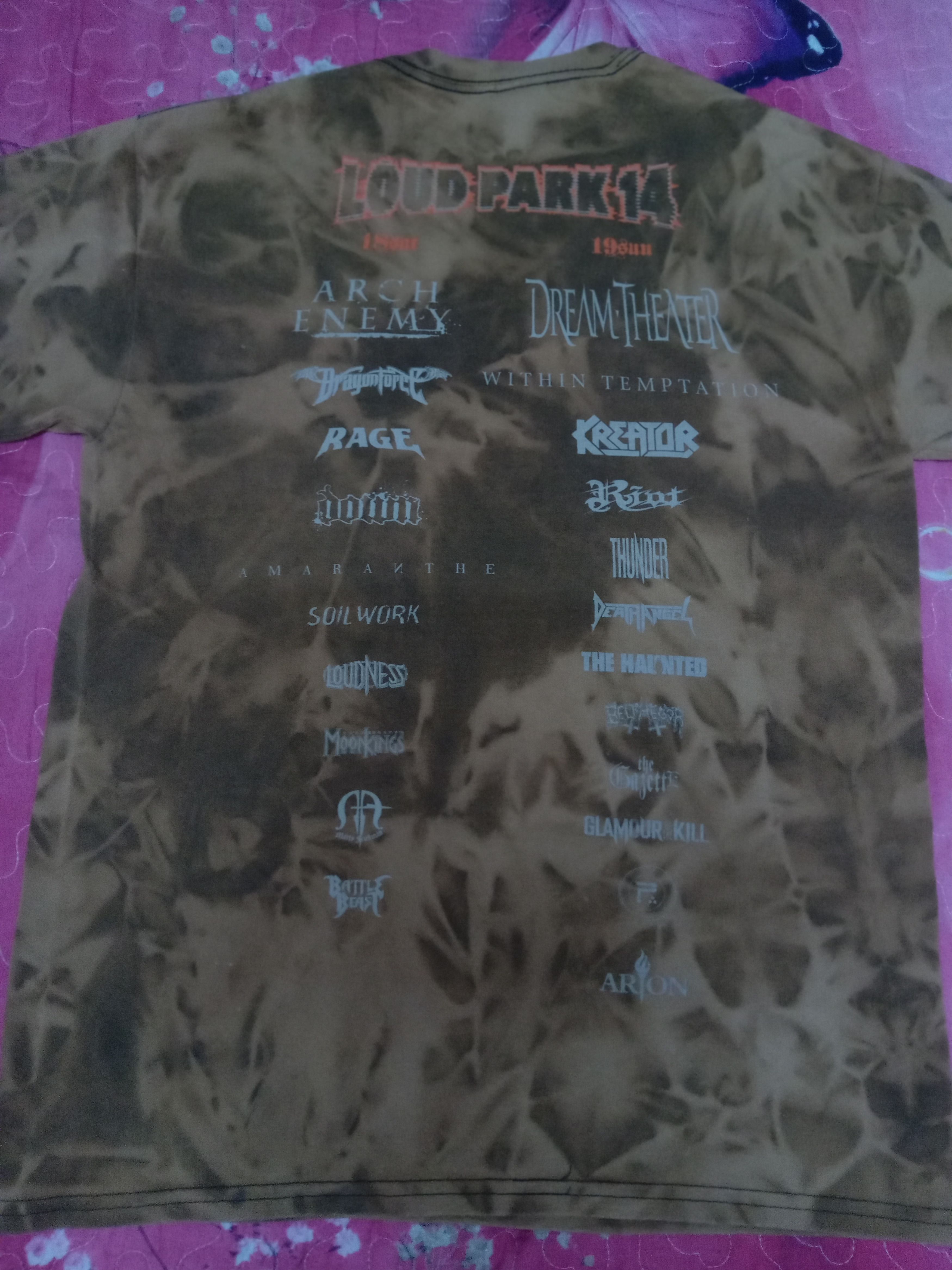 Band Tees Rare Loud Park 14 Japan Metal festival tee Kreator Size US M / EU 48-50 / 2 - 3 Thumbnail