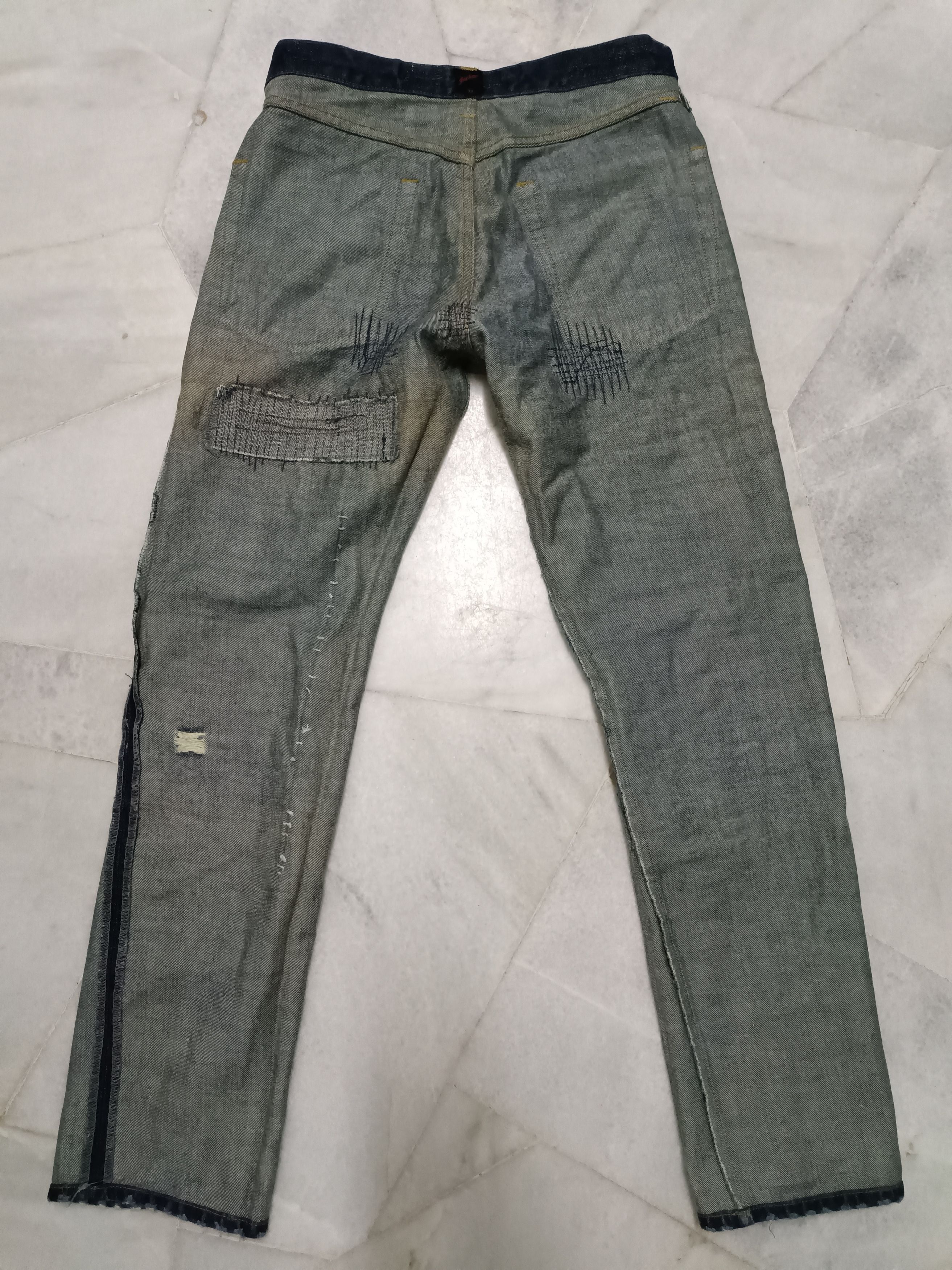 JACKROSE Distressed jeans Jack rose like kapital Size US 32 / EU 48 - 4 Thumbnail