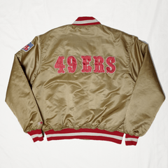 San Francisco 49ers Pilot Bomber Jacket V48 On Sale - Tana Elegant