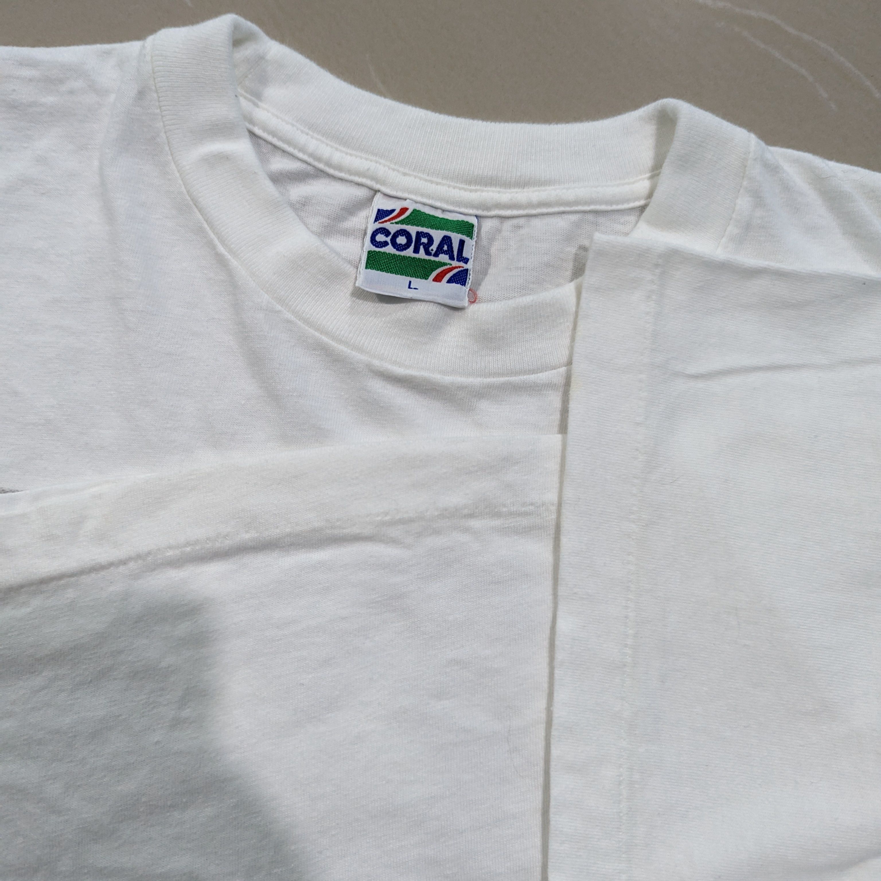 Japanese Brand Vintage 90’s NO AIDS Pop Art Gorilla Tee Size US L / EU 52-54 / 3 - 3 Thumbnail