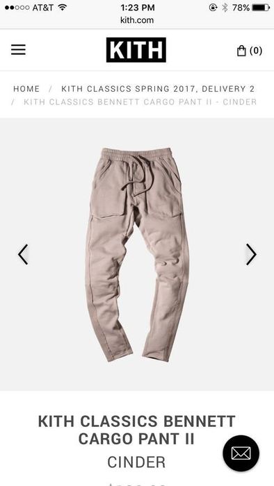 Kith cargo 2025 bennett 2