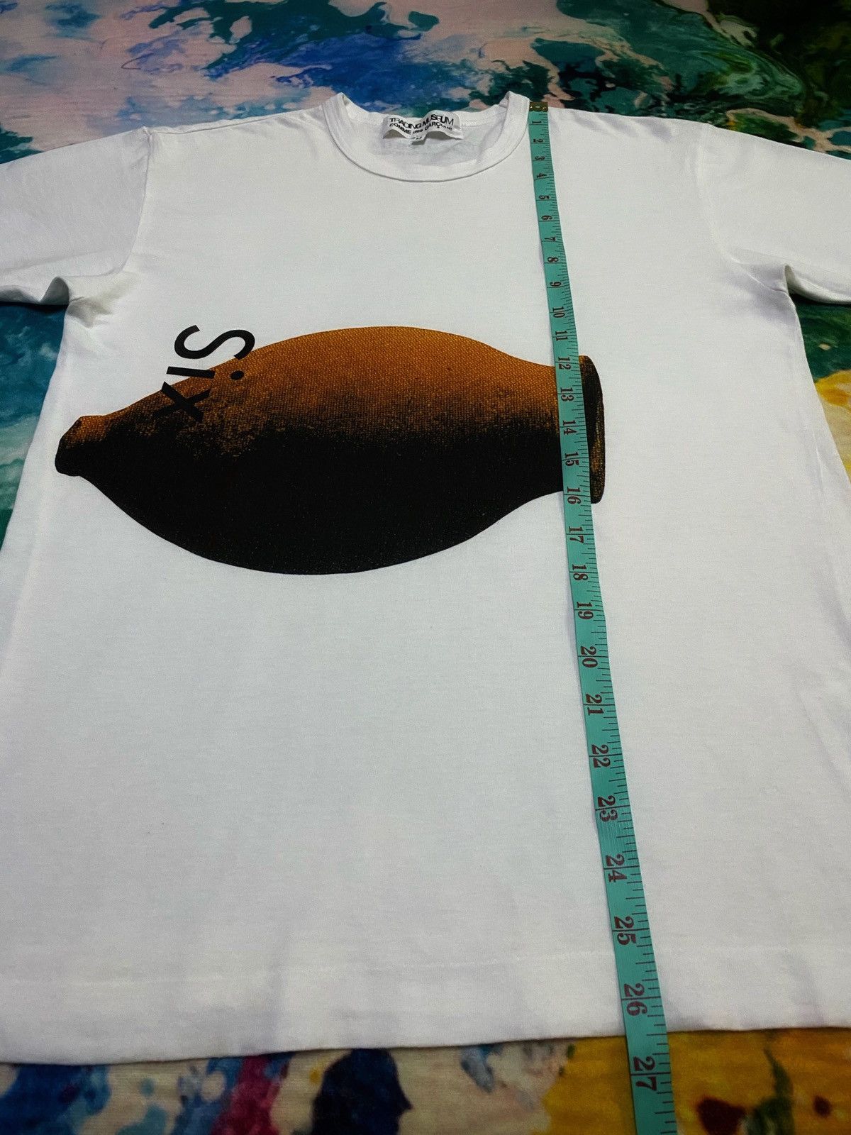 Comme des Garcons AD2010 Comme Des Garçons Trading Museum “SIX” Shirt Size US M / EU 48-50 / 2 - 8 Thumbnail