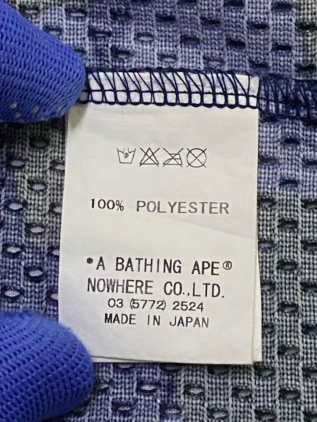 Bape A Bathing Ape Camo Mesh Button Ups Jersey Size US L / EU 52-54 / 3 - 14 Thumbnail