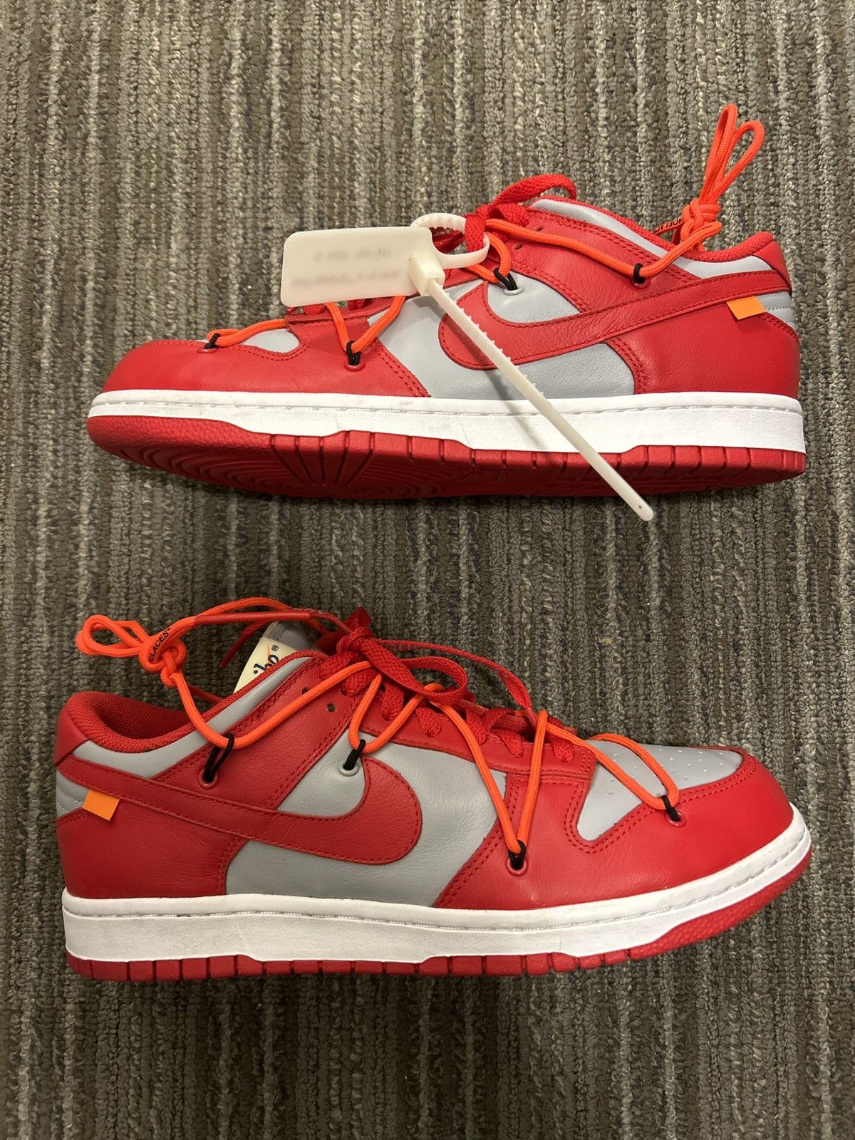 offwhite red dunks