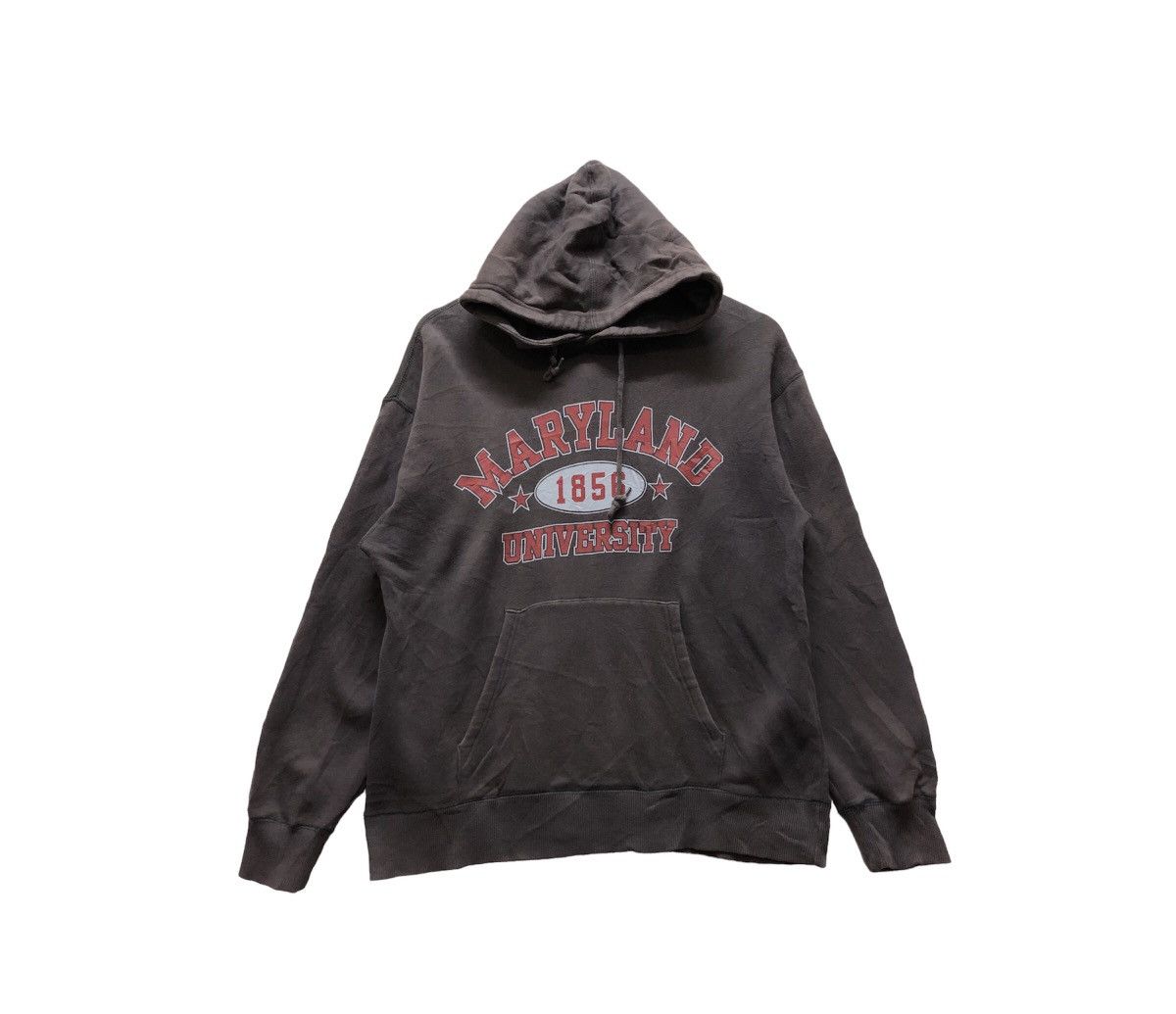 University of Maryland Hoodie Sweatshirt Big Logo Sweater