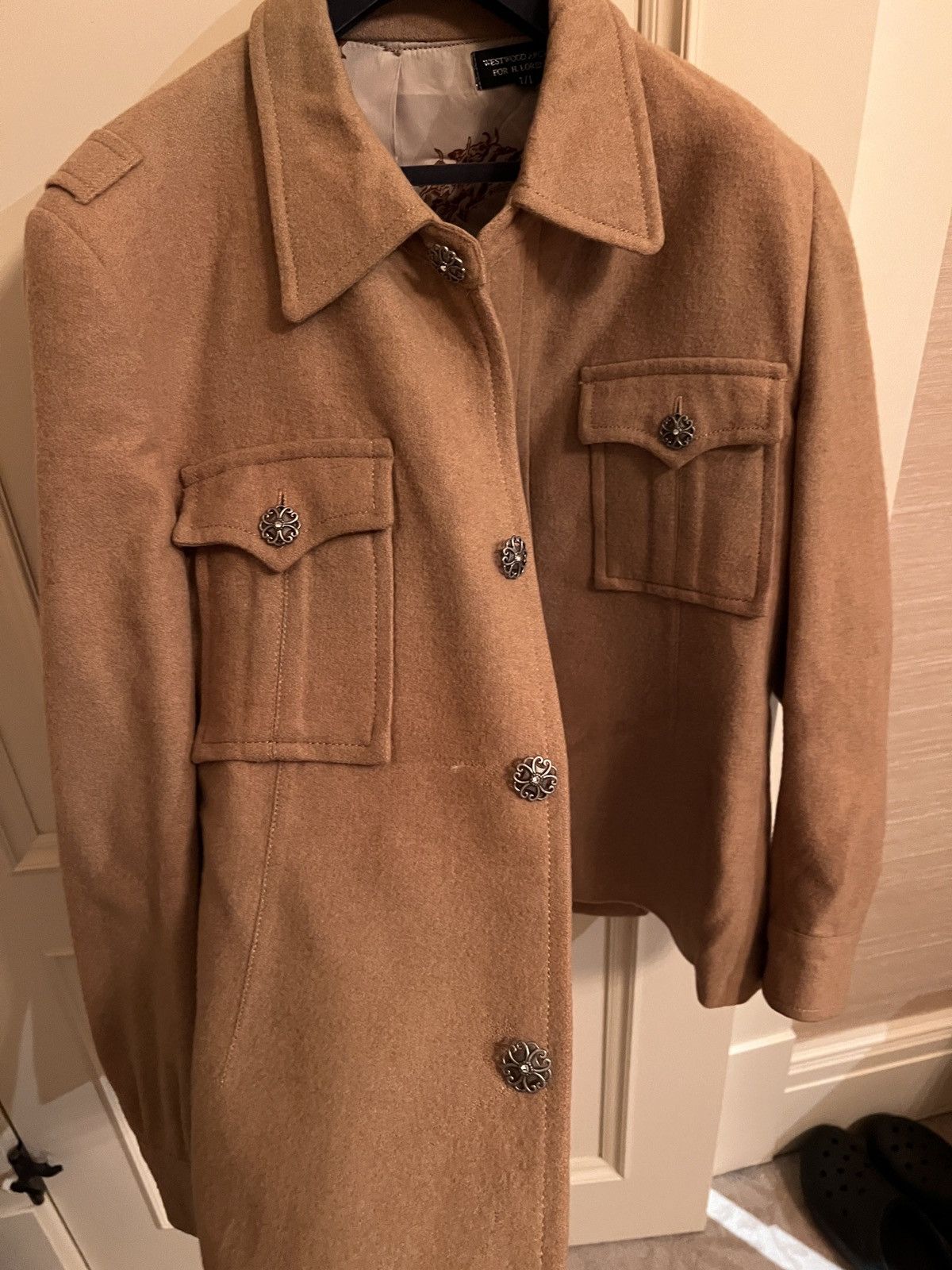 Vintage Dune coloured 1/1 Westwood Archive for H Lorenzo Size US M / EU 48-50 / 2 - 3 Thumbnail