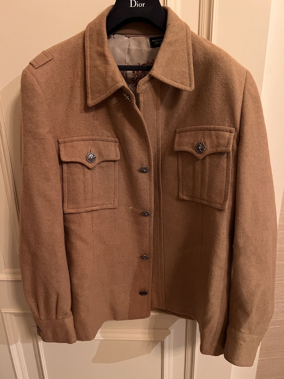 Vintage Dune coloured 1/1 Westwood Archive for H Lorenzo Size US M / EU 48-50 / 2 - 1 Thumbnail