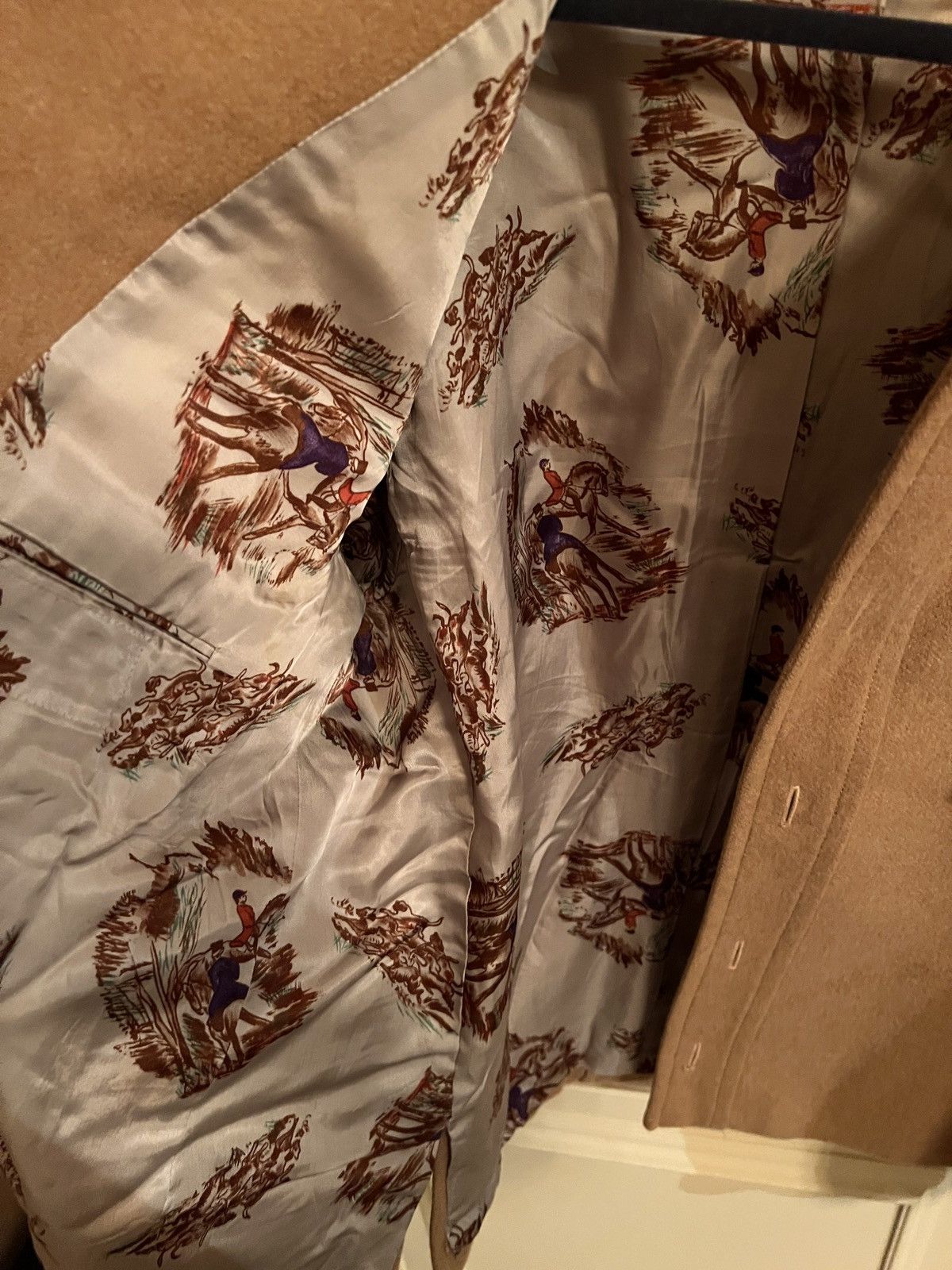 Vintage Dune coloured 1/1 Westwood Archive for H Lorenzo Size US M / EU 48-50 / 2 - 4 Thumbnail