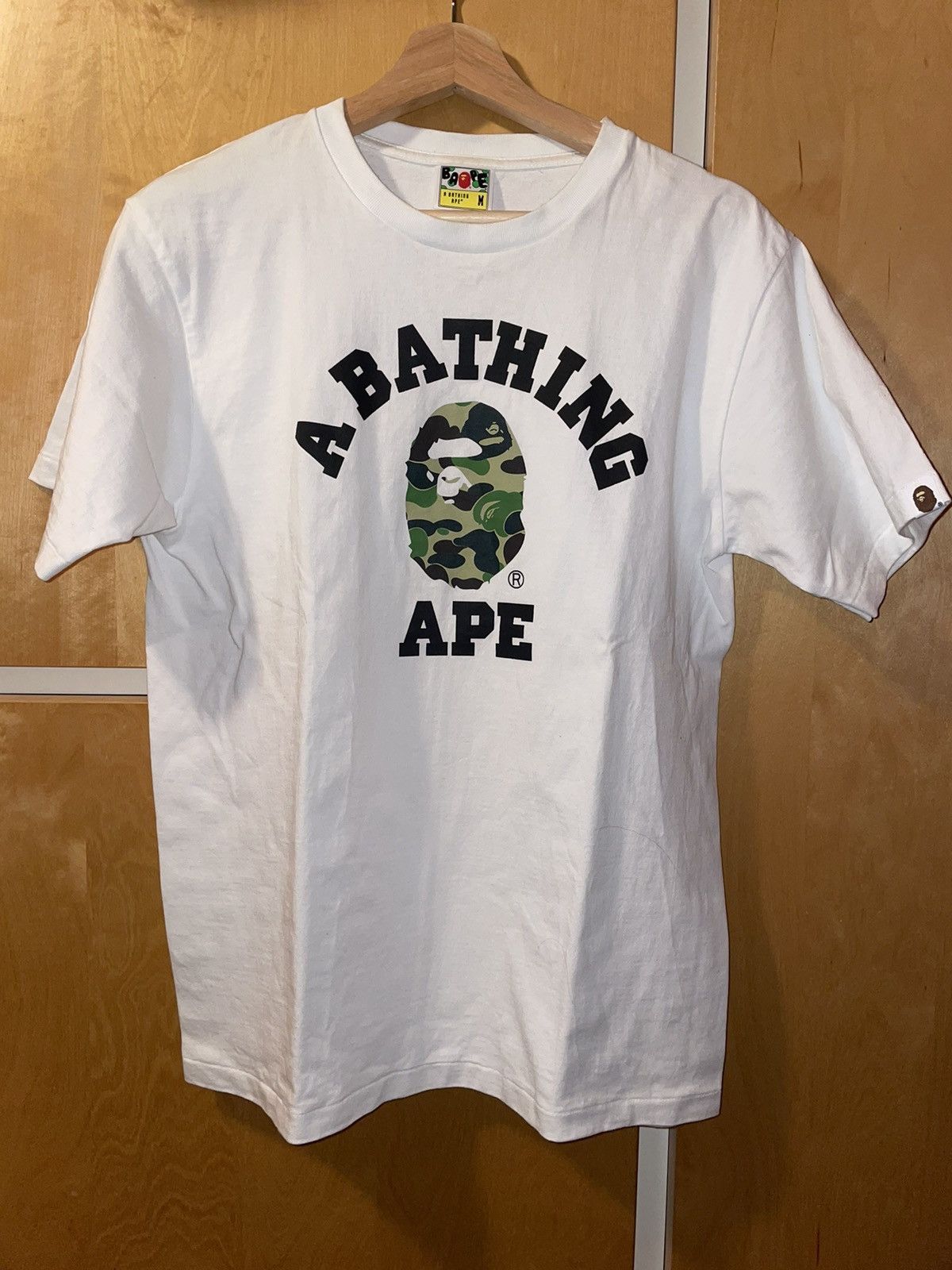 Bape ABC Camo College Tee Size US M / EU 48-50 / 2 - 1 Thumbnail