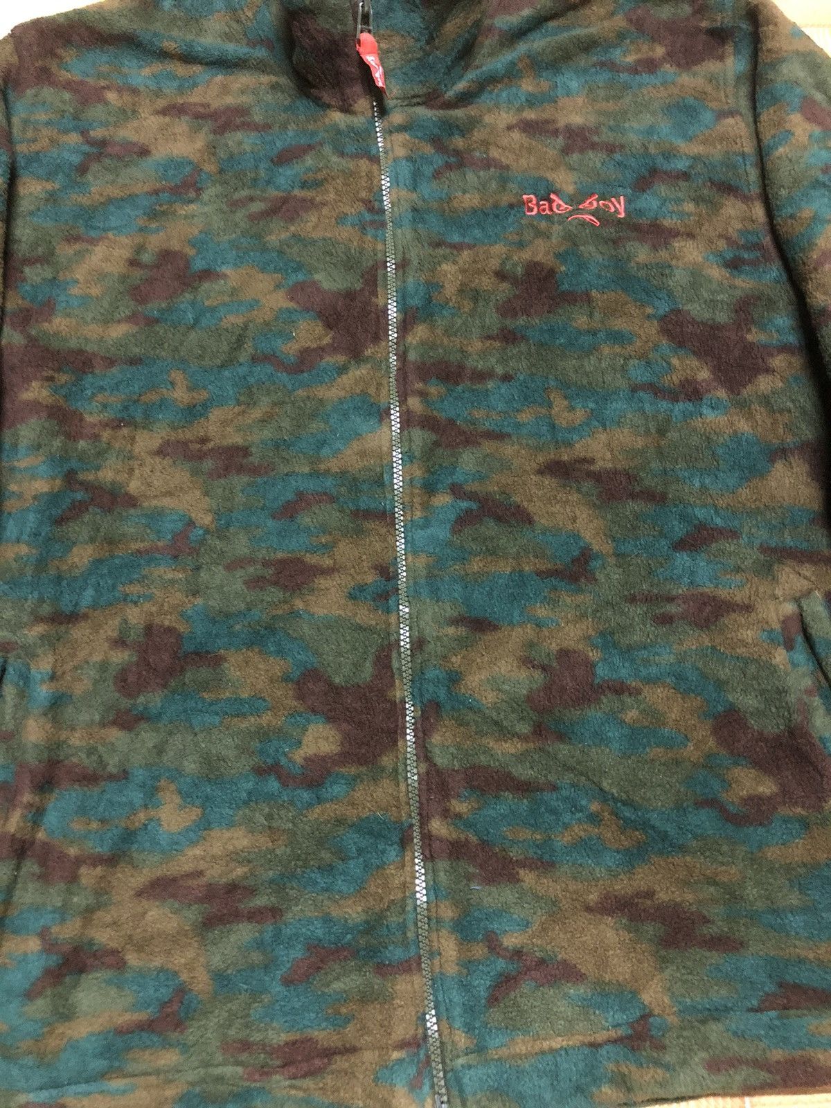 Vintage 🔥ON SALE❌Camo Fleece Bad Boy Streetwear Style Size US M / EU 48-50 / 2 - 5 Thumbnail