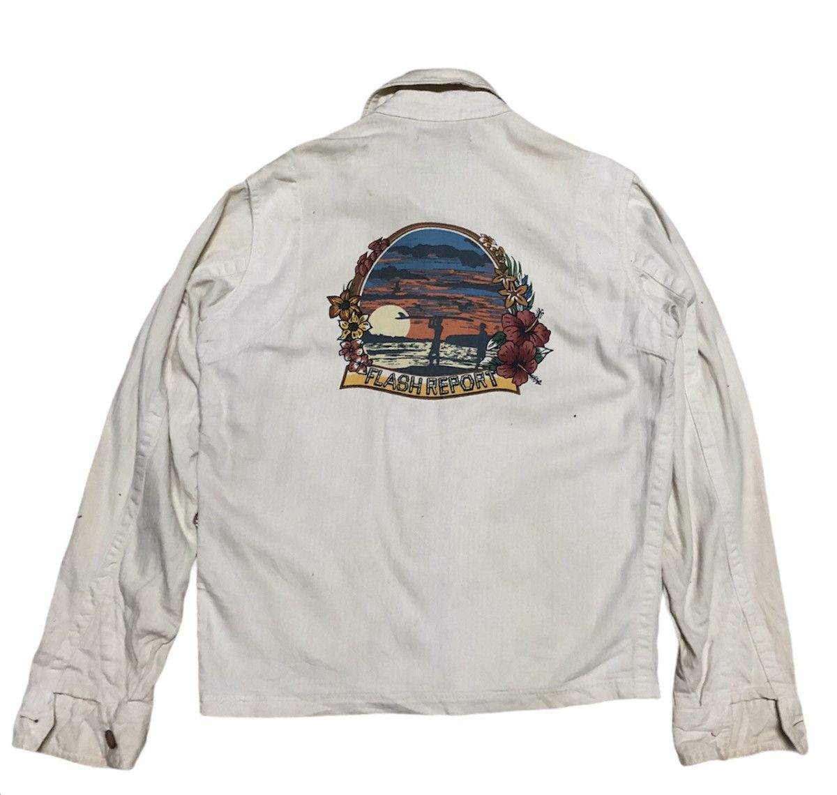 Vintage SUMMER SALE Vintage Jacket Surf HAWAII Spring Summer Style Size US M / EU 48-50 / 2 - 1 Thumbnail