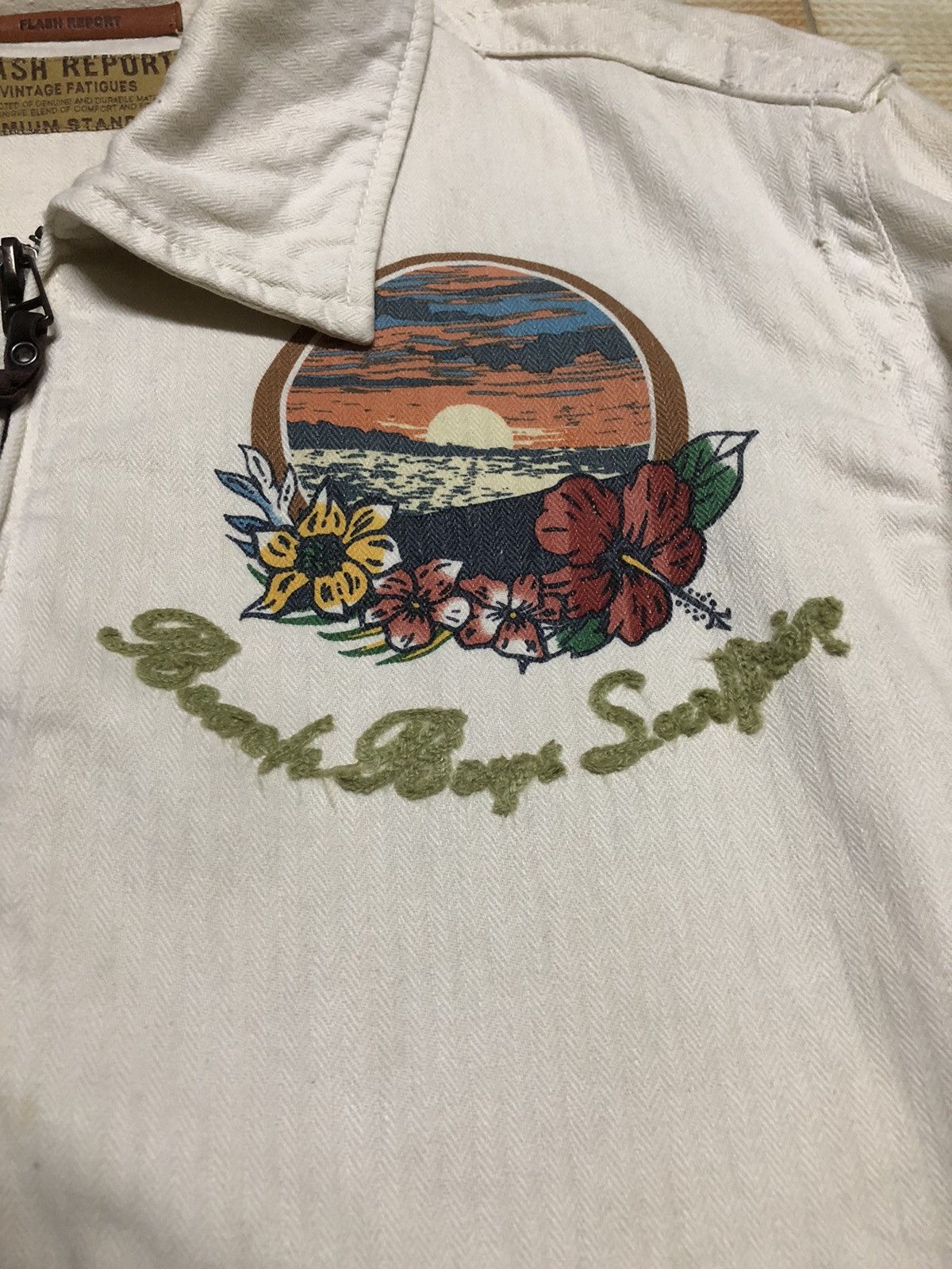 Vintage SUMMER SALE Vintage Jacket Surf HAWAII Spring Summer Style Size US M / EU 48-50 / 2 - 6 Thumbnail