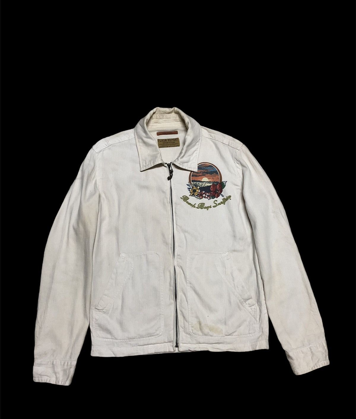 Vintage SUMMER SALE Vintage Jacket Surf HAWAII Spring Summer Style Size US M / EU 48-50 / 2 - 5 Thumbnail