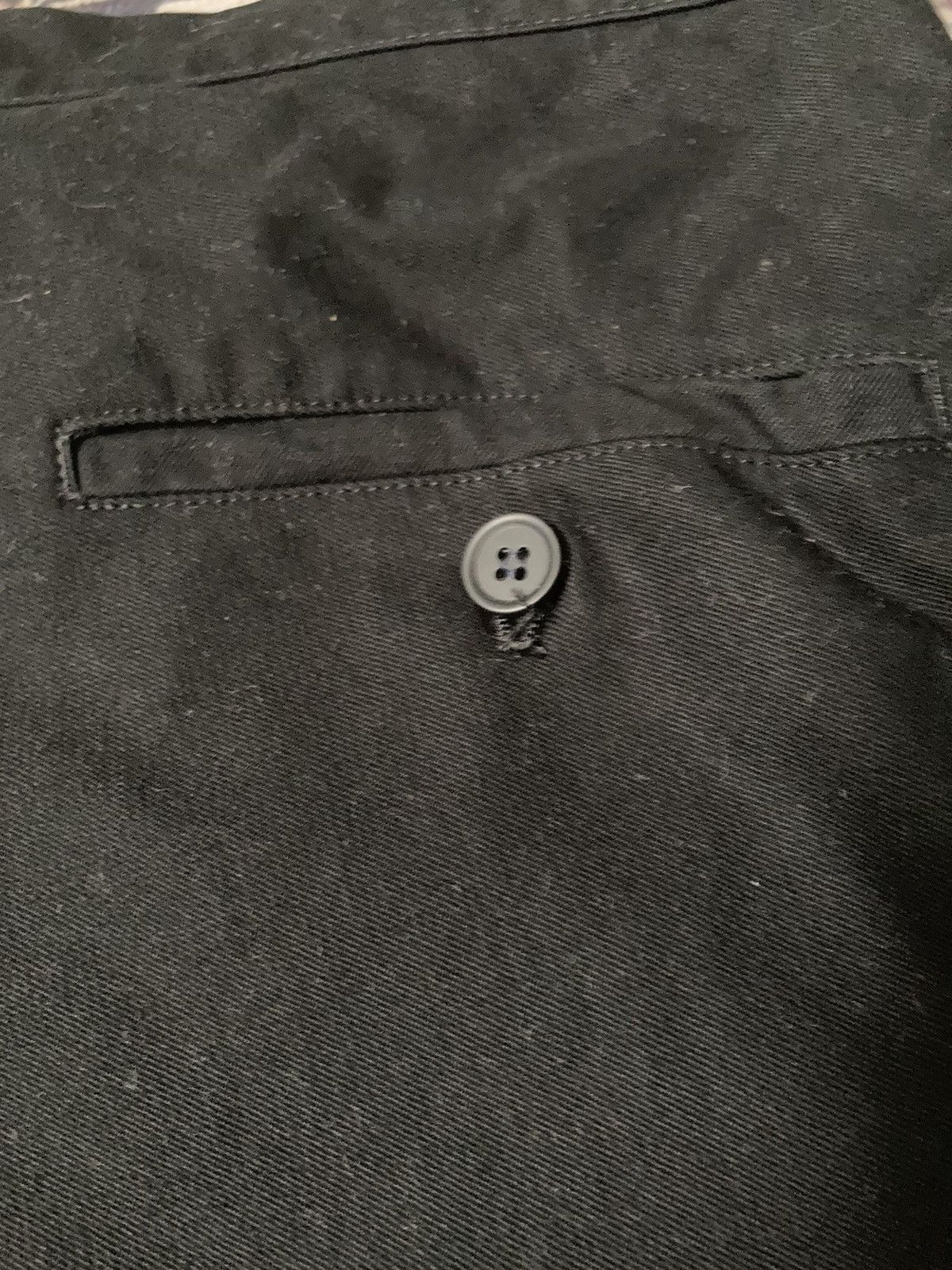 Yohji Yamamoto Yohji Yamamoto pure cotton black pants Size 27" / US 4 / IT 40 - 8 Thumbnail
