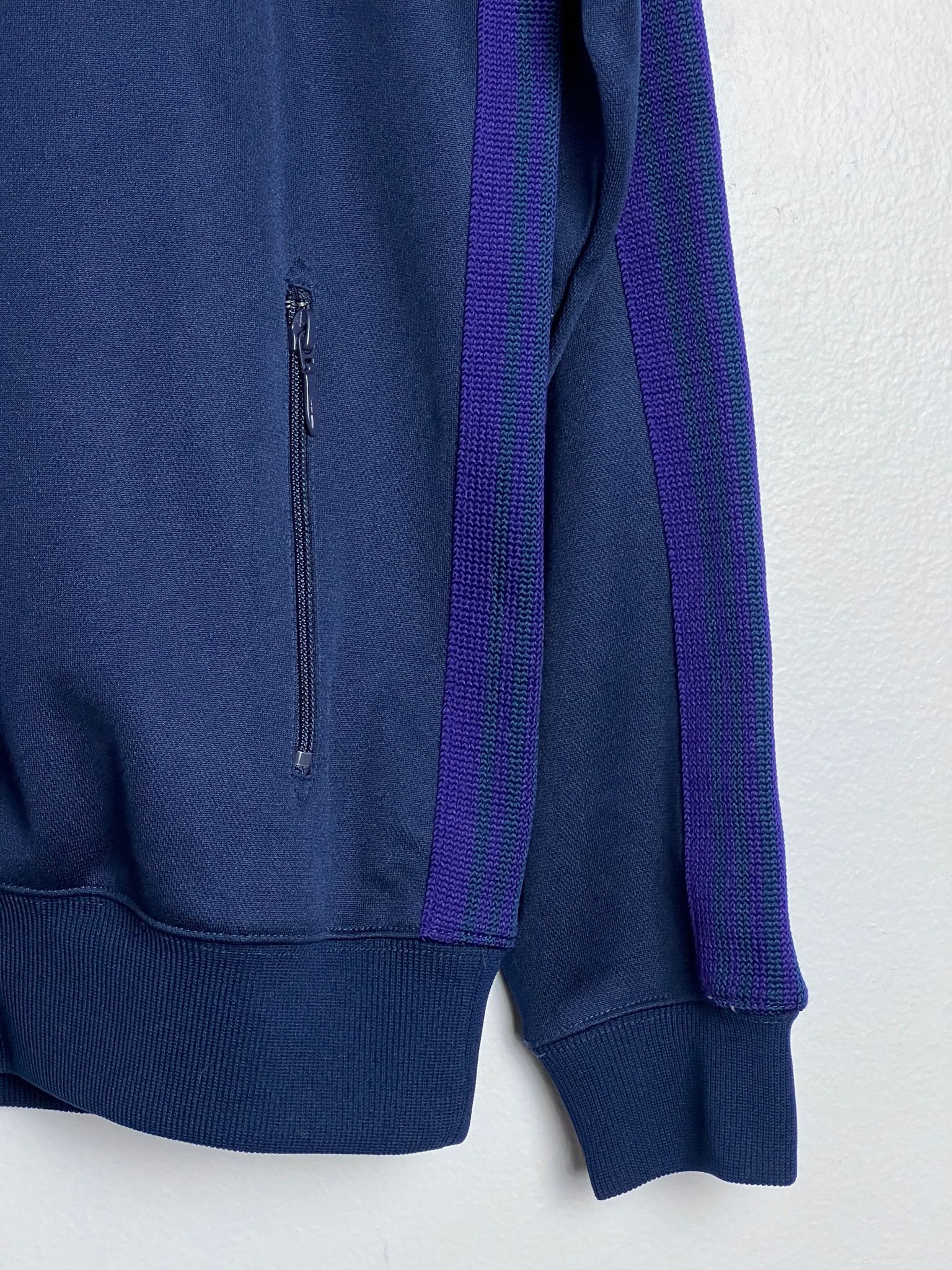 Needles Navy Poly Smooth Track Jacket Size US S / EU 44-46 / 1 - 3 Thumbnail