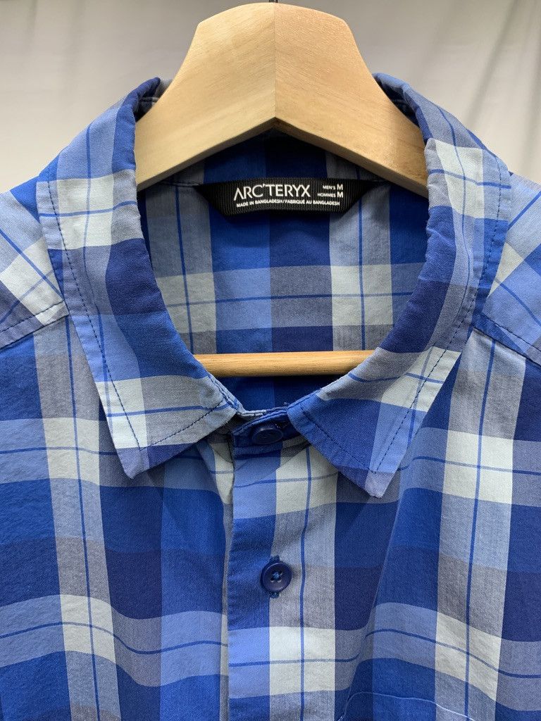 Arc'teryx ARCTERYX Brohm Blue Short Sleeve Button Down Shirt Size US M / EU 48-50 / 2 - 3 Thumbnail