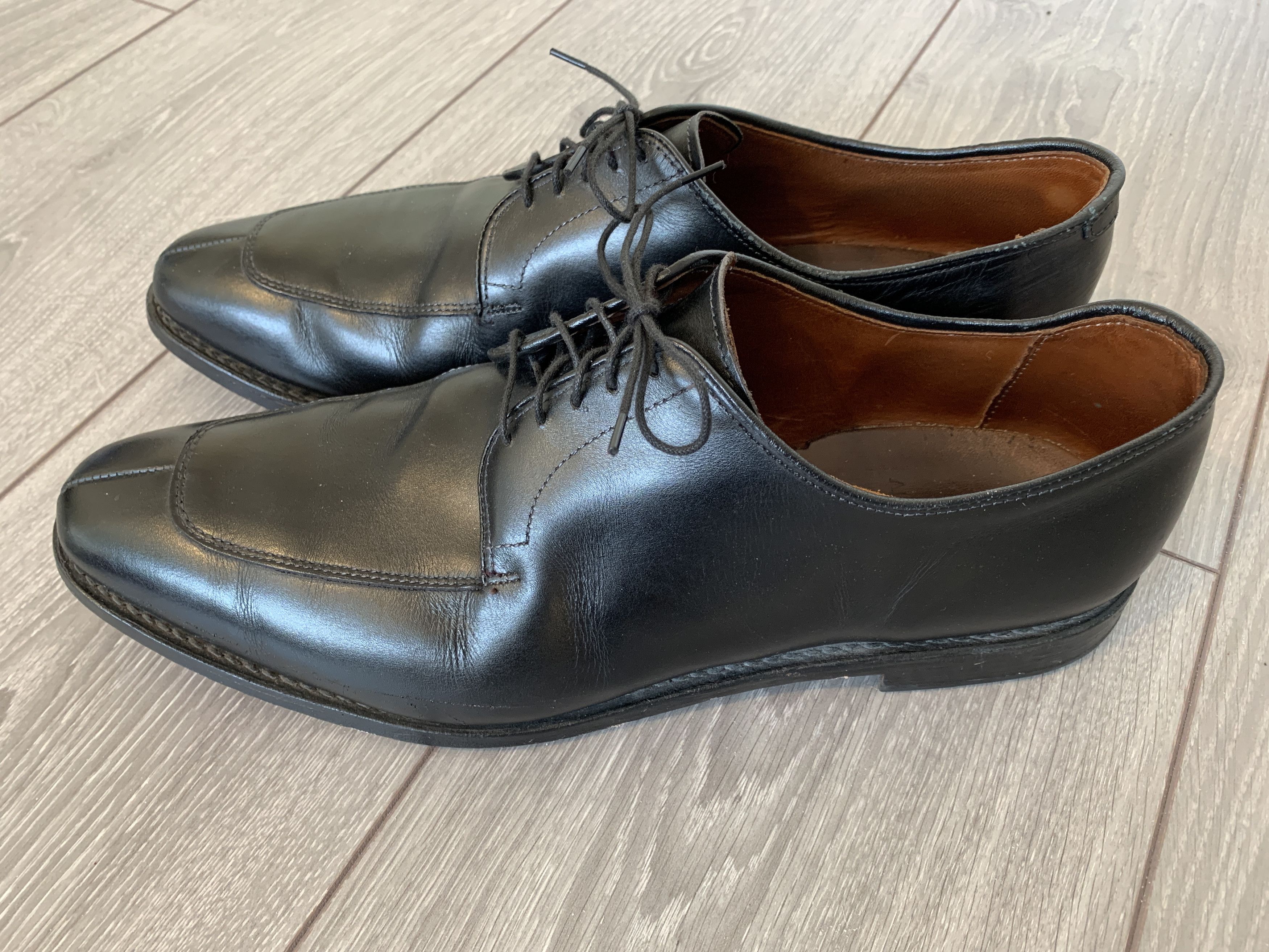 Allen Edmonds ALLEN EDMONDS Delray Leather Split Toe Derby Dress Shoes Size US 13 / EU 46 - 4 Thumbnail