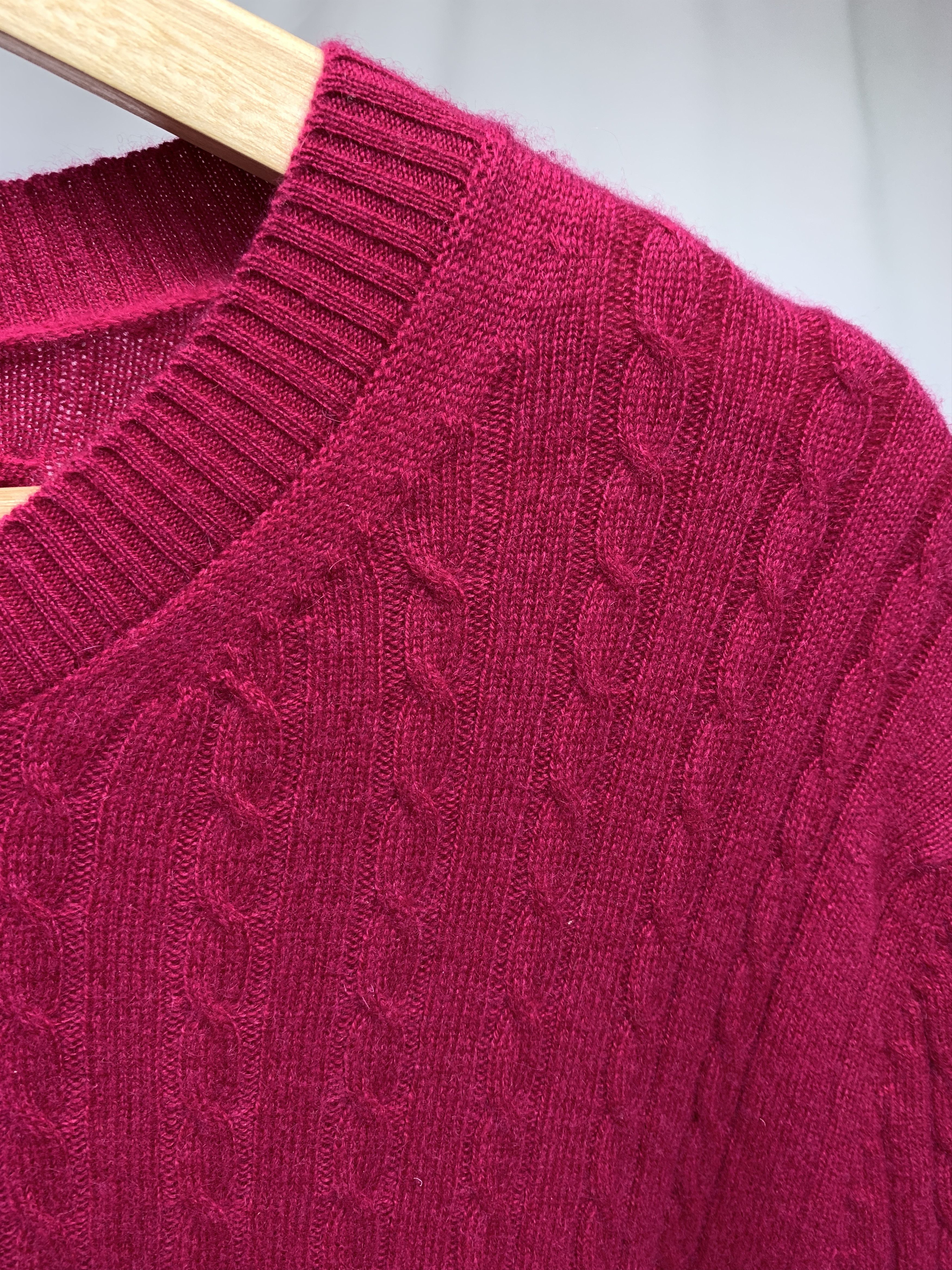 Tom Ford TOM FORD 100% Cashmere Cable Ribbed Pullover Sweater Size US M / EU 48-50 / 2 - 4 Thumbnail