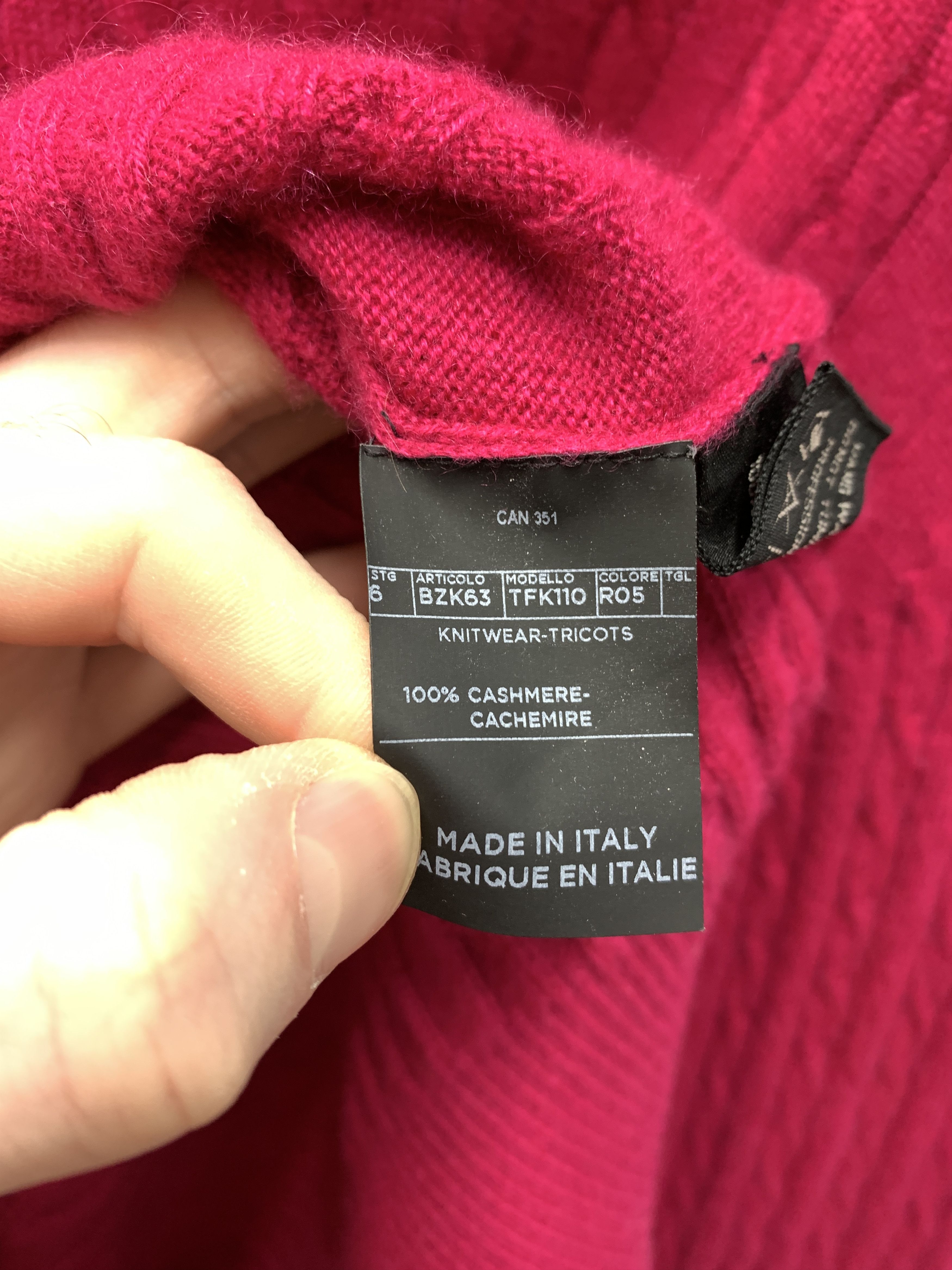 Tom Ford TOM FORD 100% Cashmere Cable Ribbed Pullover Sweater Size US M / EU 48-50 / 2 - 8 Thumbnail