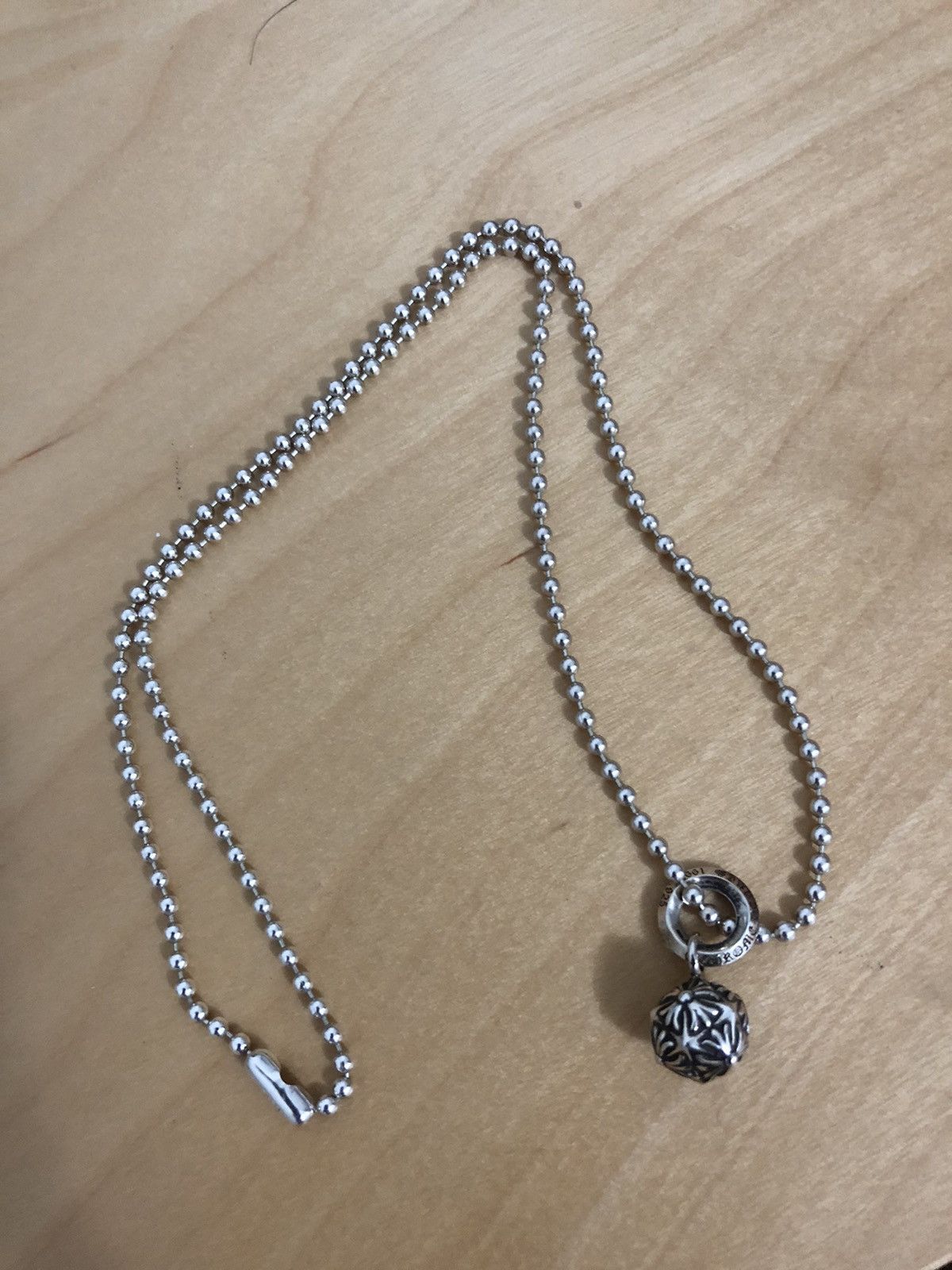 Chrome Hearts Pyramid Plus Ball Pendant Chain | Grailed