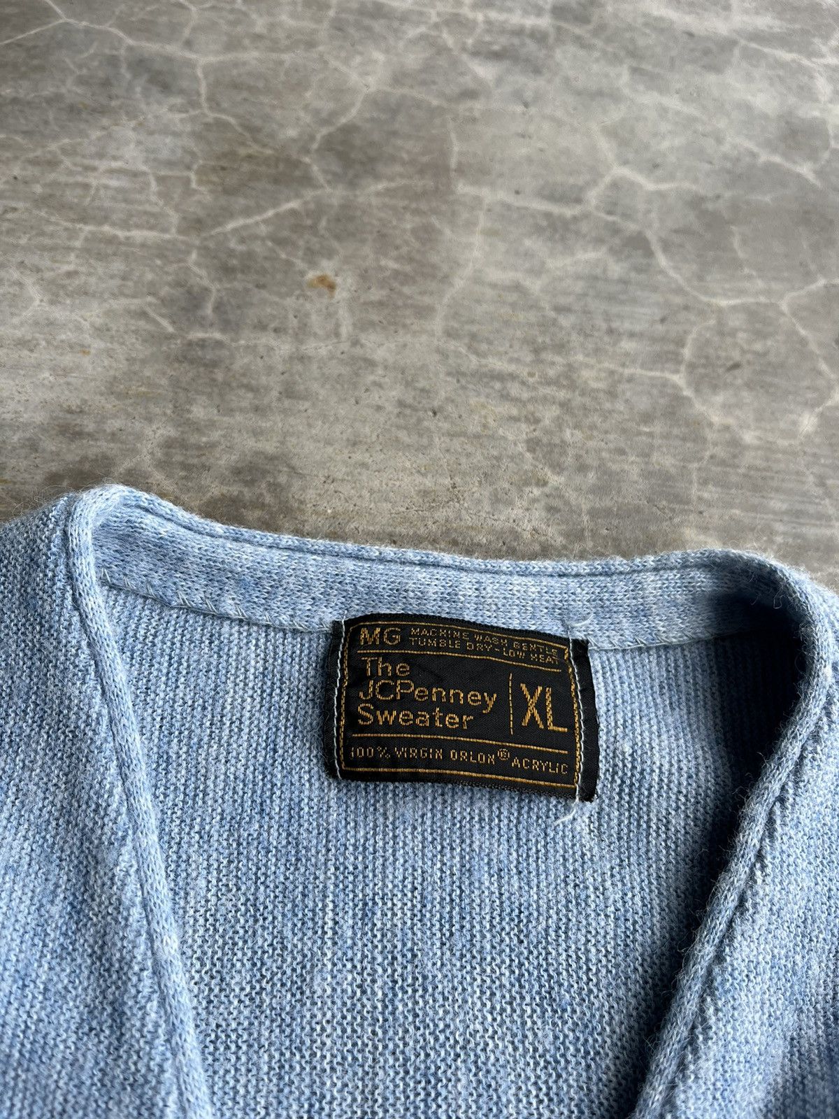 Vintage Vintage 1970’s Knit Cardigan Size US XL / EU 56 / 4 - 4 Thumbnail