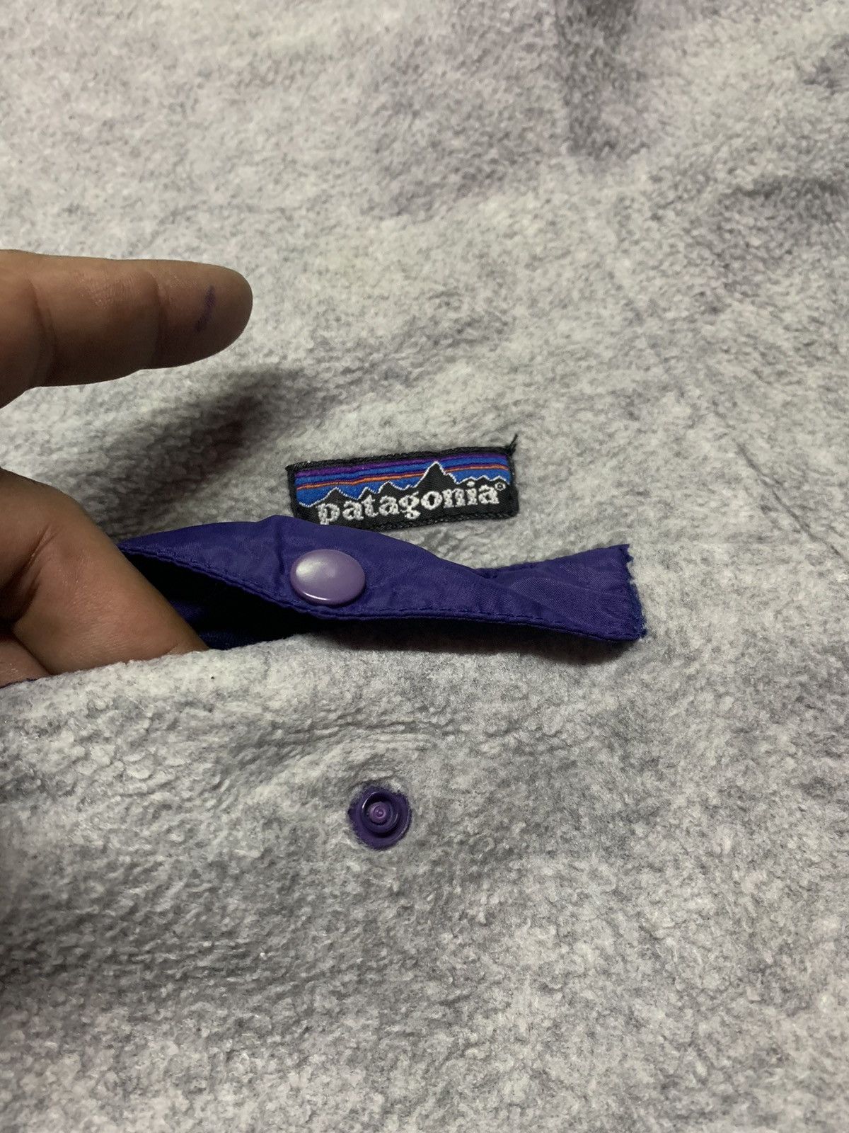 Patagonia × Vintage Patagonia sweatshirt fleece Size US L / EU 52-54 / 3 - 7 Thumbnail