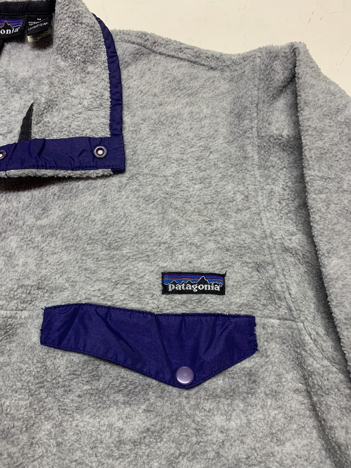Patagonia × Vintage Patagonia sweatshirt fleece Size US L / EU 52-54 / 3 - 4 Thumbnail