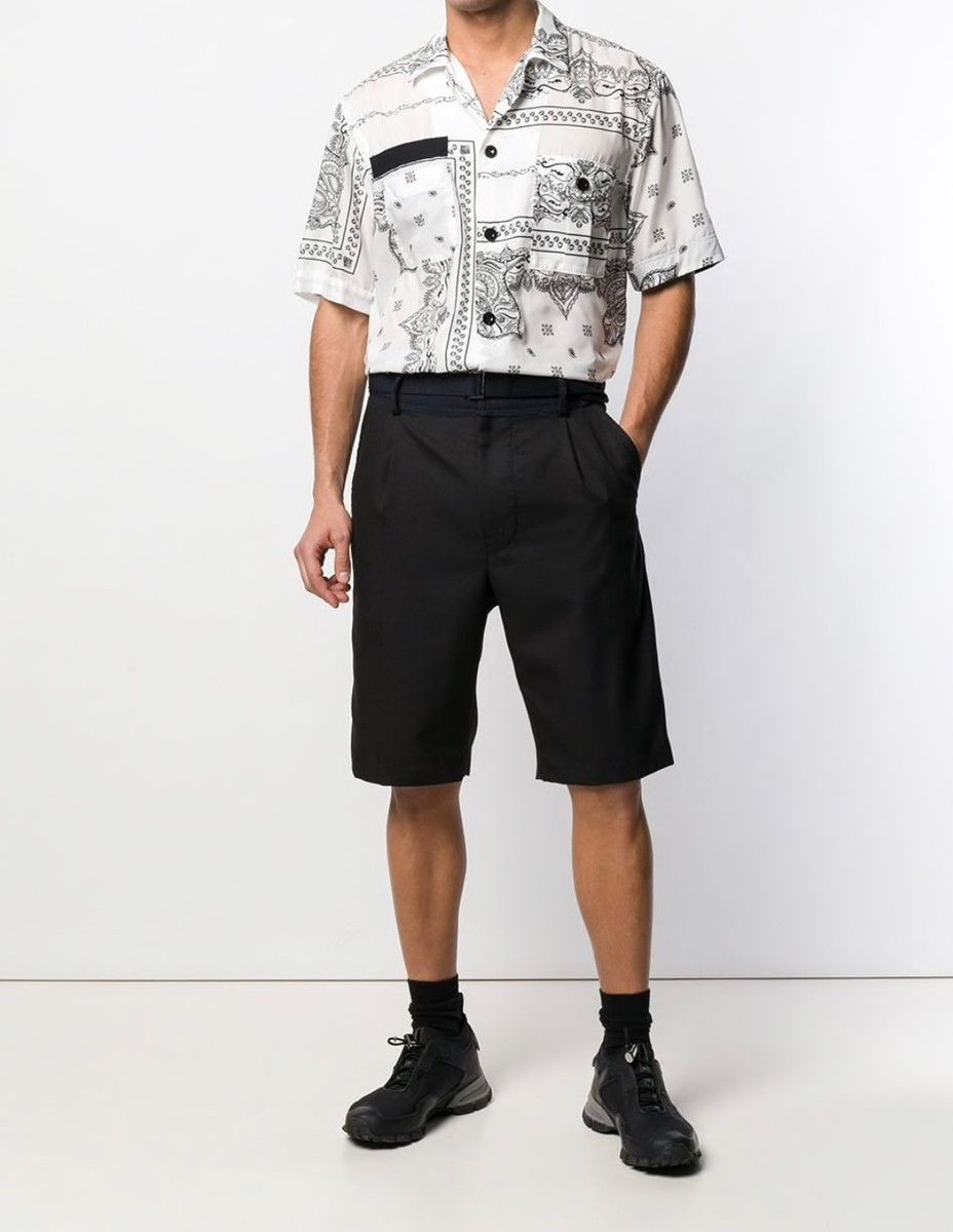 Sacai Sacai Belted Shorts Size US 28 / EU 44 - 3 Thumbnail